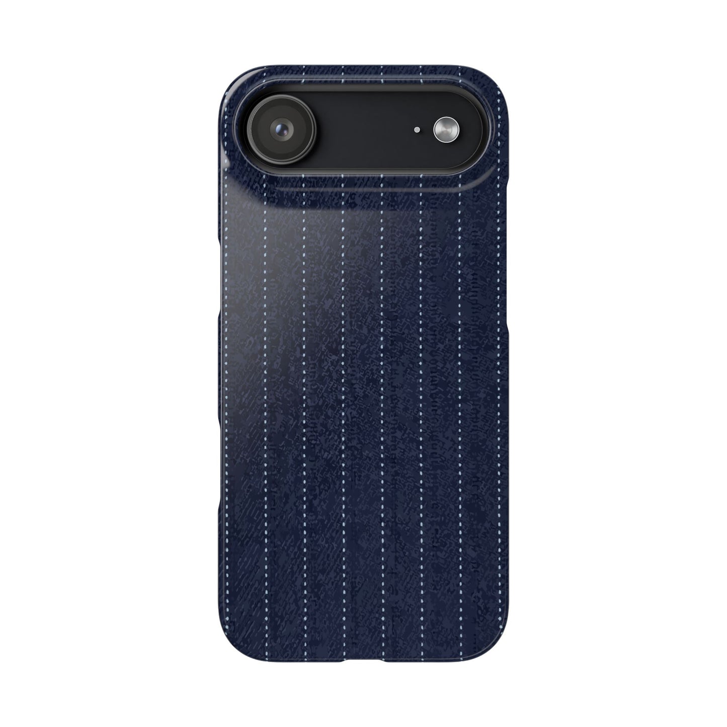 Pinstripe Snap Phone Case — Slim Protective iPhone Cover