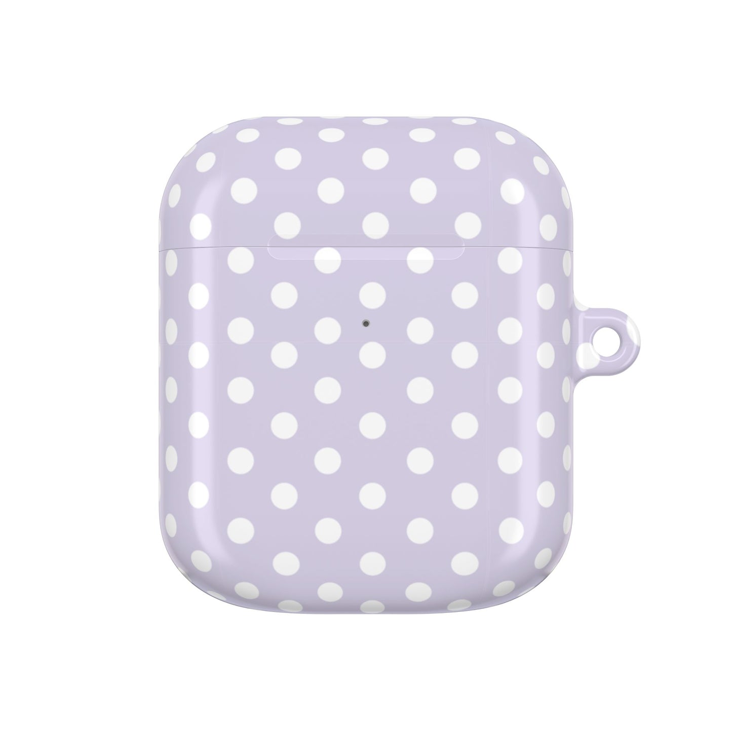 Pastel Violet Polka Dot AirPod Case — Classic Pastel Violet Polka Dot Protective Cover