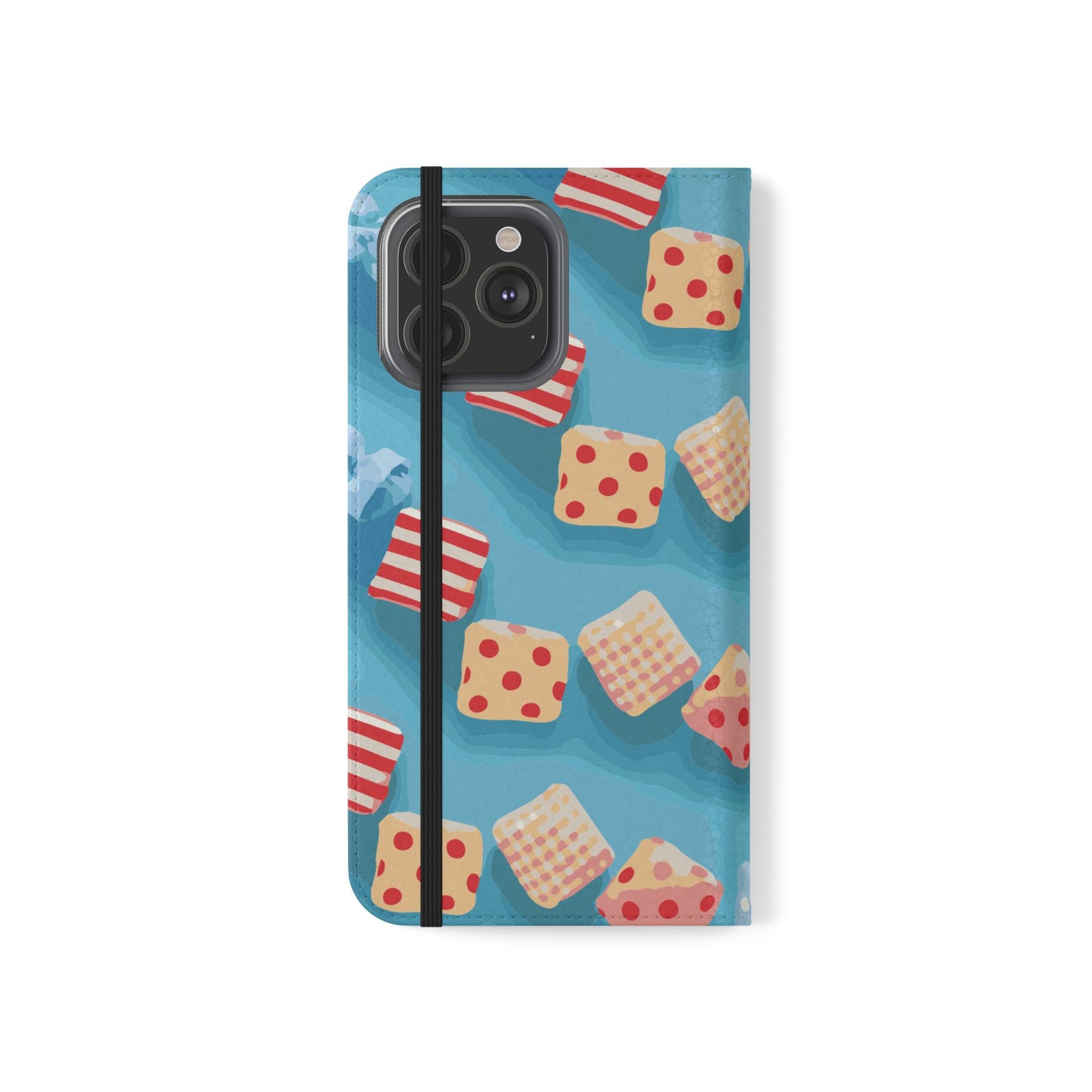 Fabric Candy Flip Phone Case — Candy Wallet Cover NOT EDIBLE CANDY