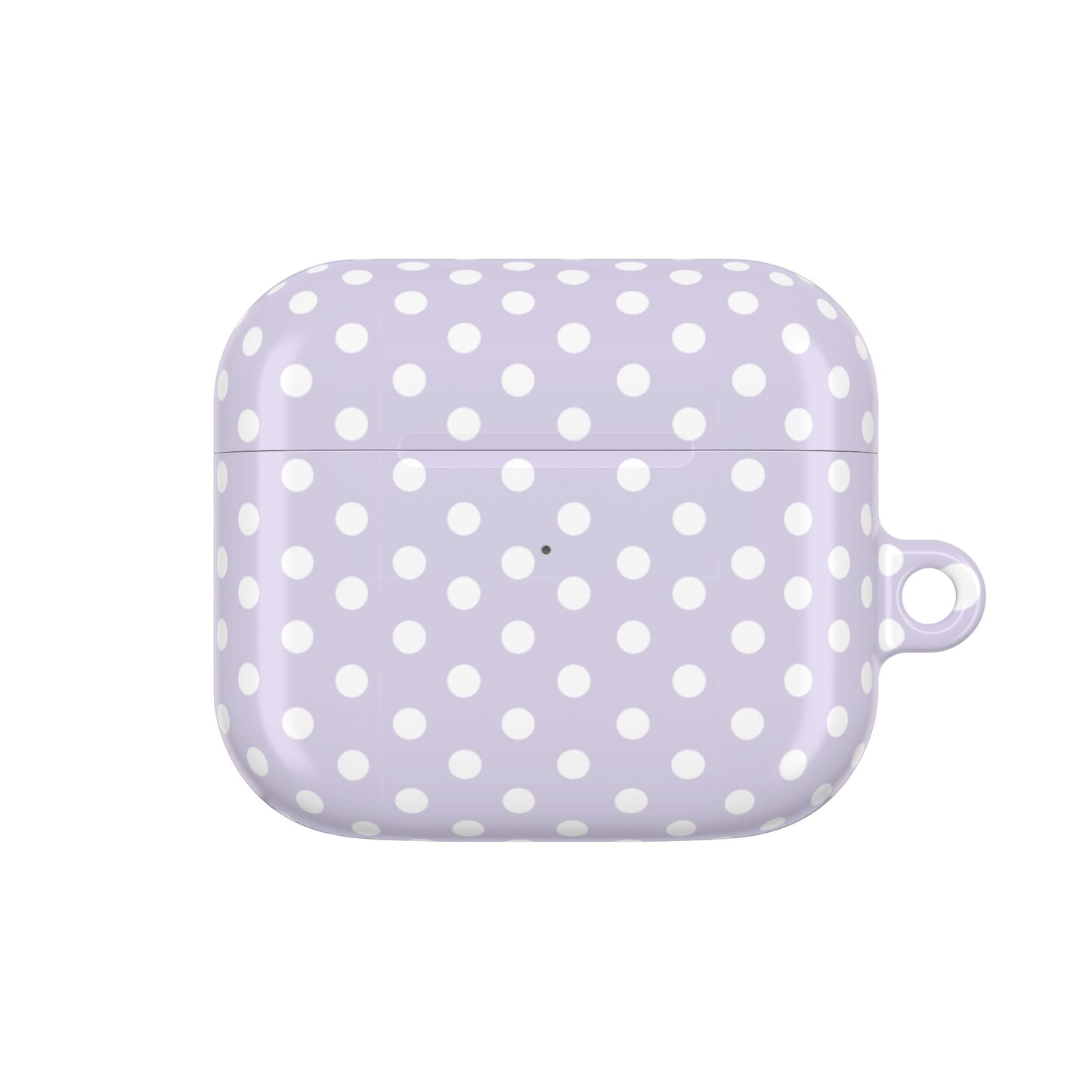 Pastel Violet Polka Dot AirPod Case — Classic Pastel Violet Polka Dot Protective Cover