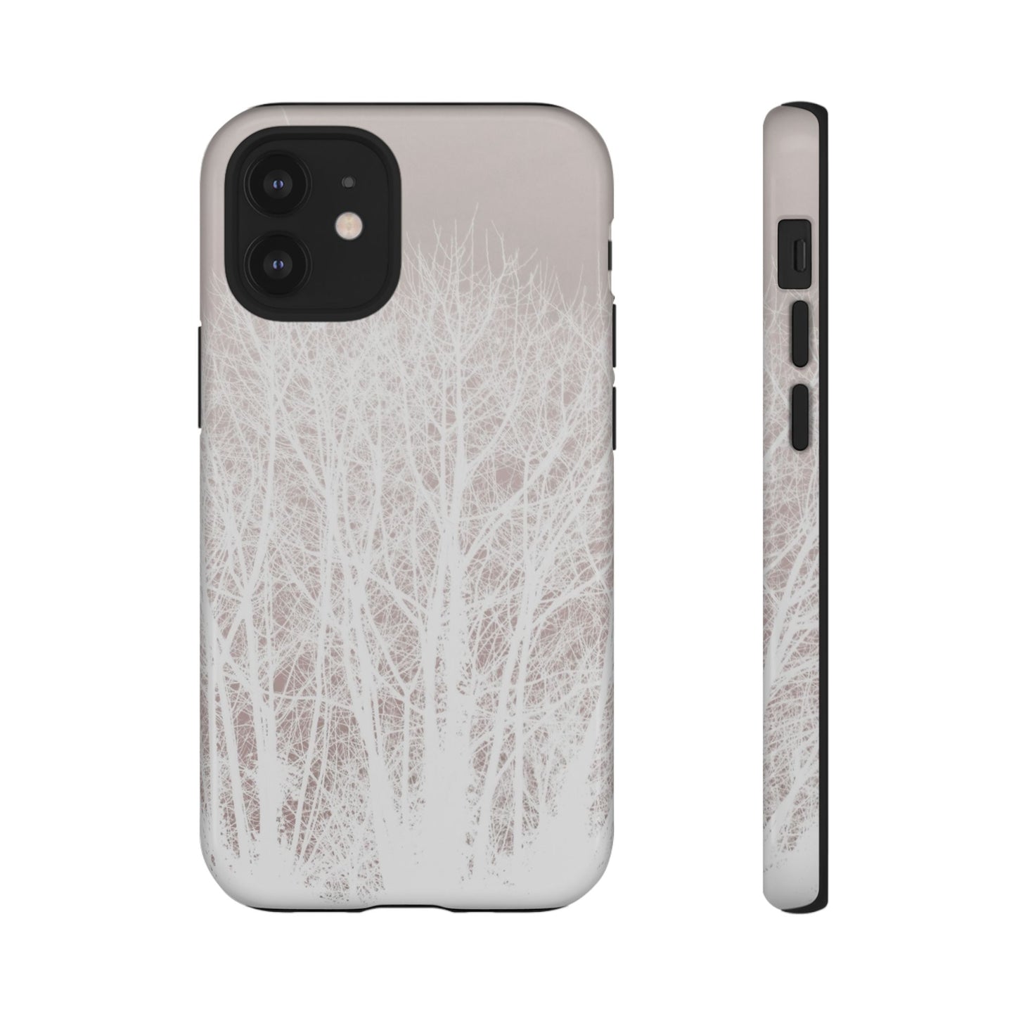 Copy of Night Forest Phone Case — Dark Tree Silhouette Protective Tough Case