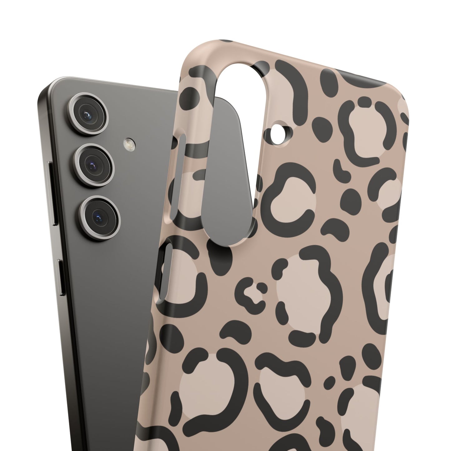 Leopard Print Slim Case — Phone Cover for Apple iPhone, Samsung Galaxy and Google Pixel.