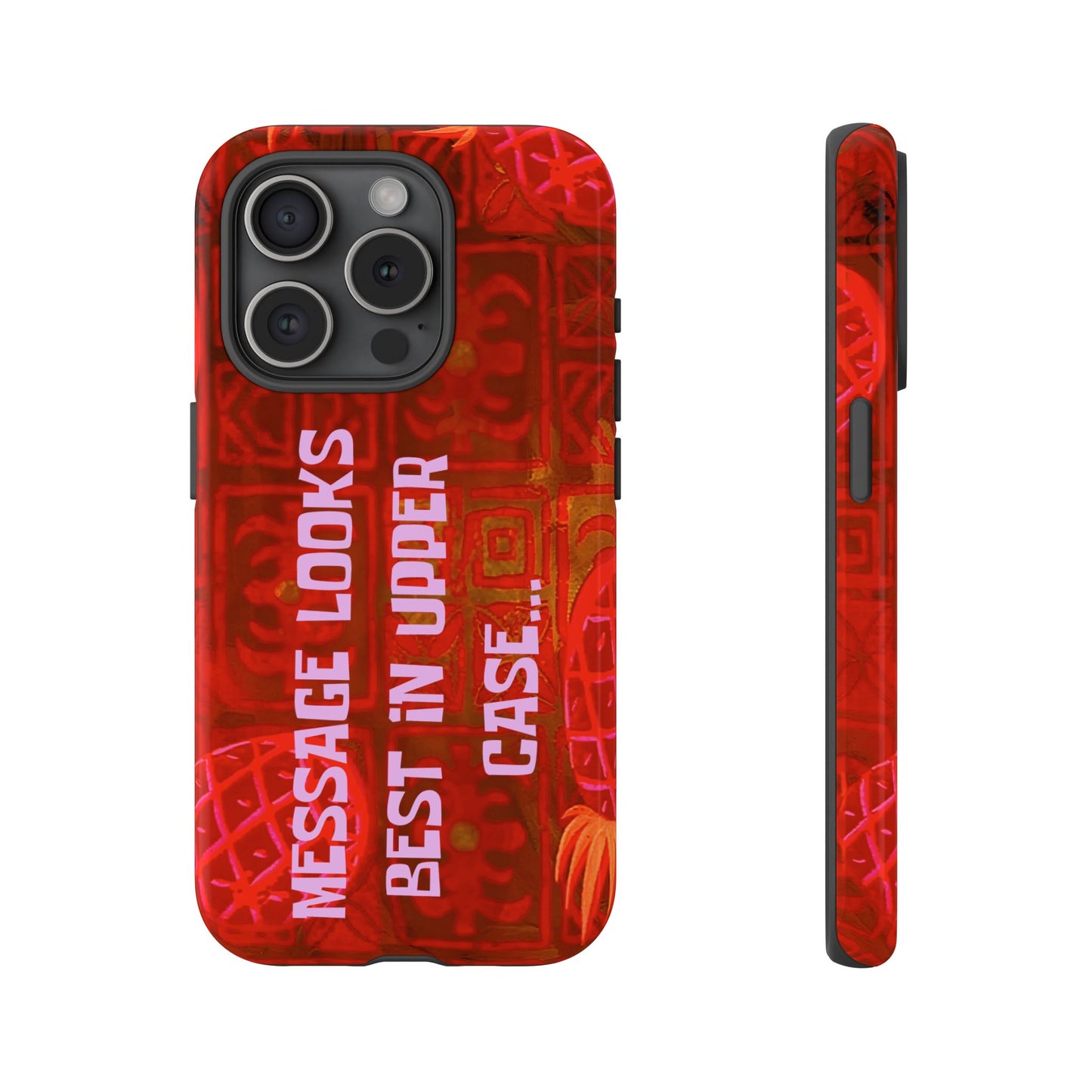 Personalised Tough Case for Apple iPhone, Samsung Galaxy and Google Pixel.
