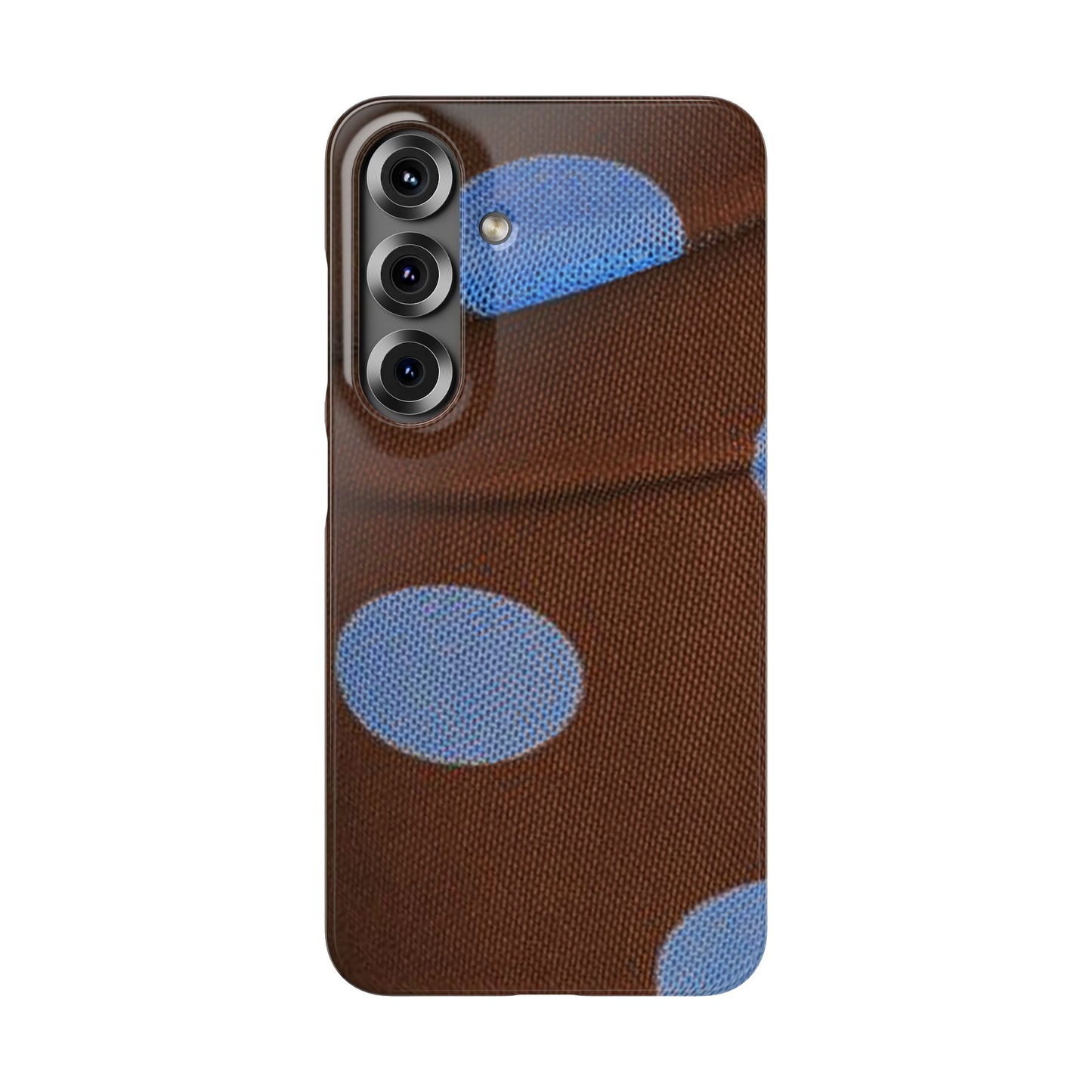 Polka Dot Snap Phone Case for Apple iPhone, Samsung Galaxy and Google Pixel.