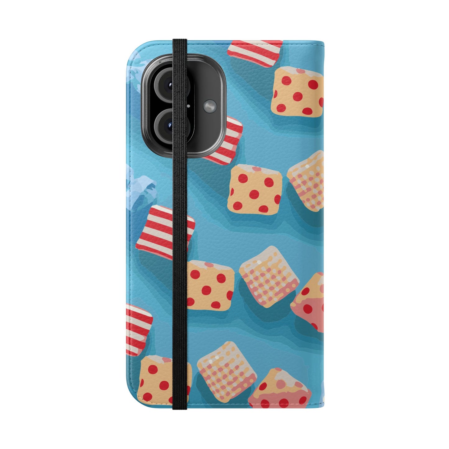 Fabric Candy Flip Phone Case — Candy Wallet Cover NOT EDIBLE CANDY