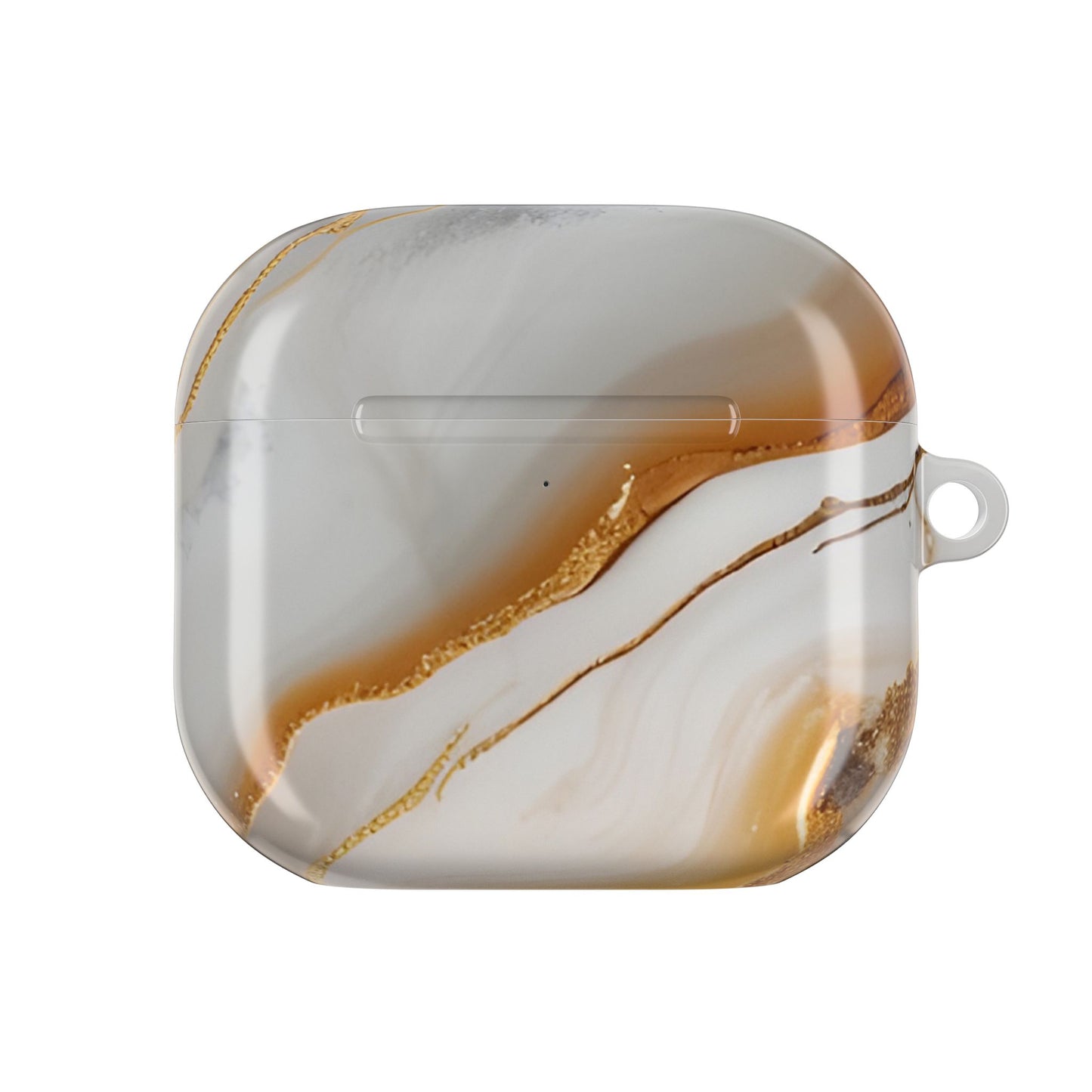Marble and Gold AirPod Case — Protective Cover
