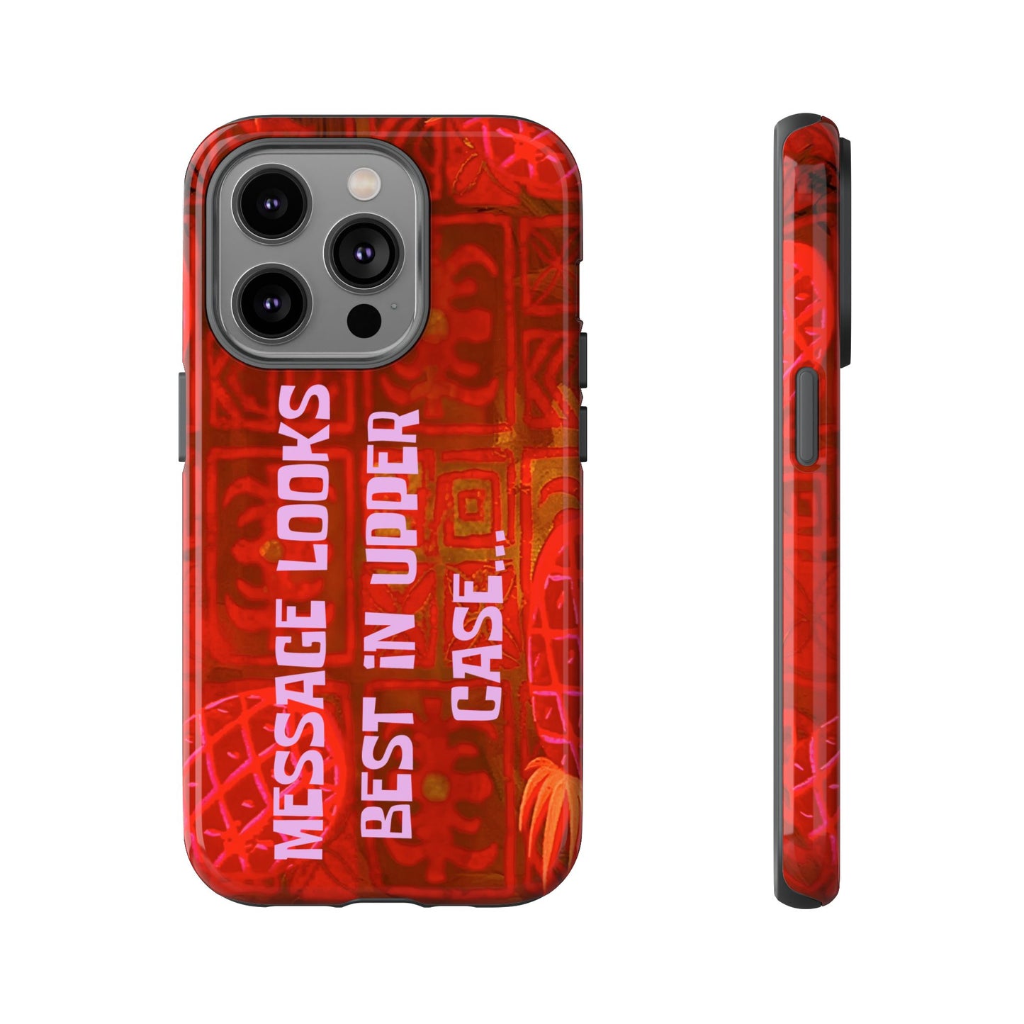 Personalised Tough Case for Apple iPhone, Samsung Galaxy and Google Pixel.