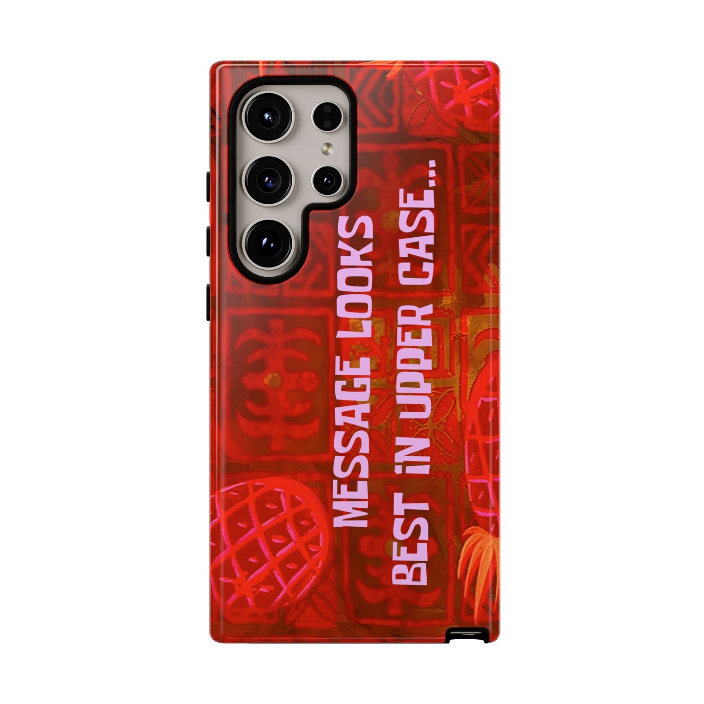 Personalised Tough Case for Apple iPhone, Samsung Galaxy and Google Pixel.