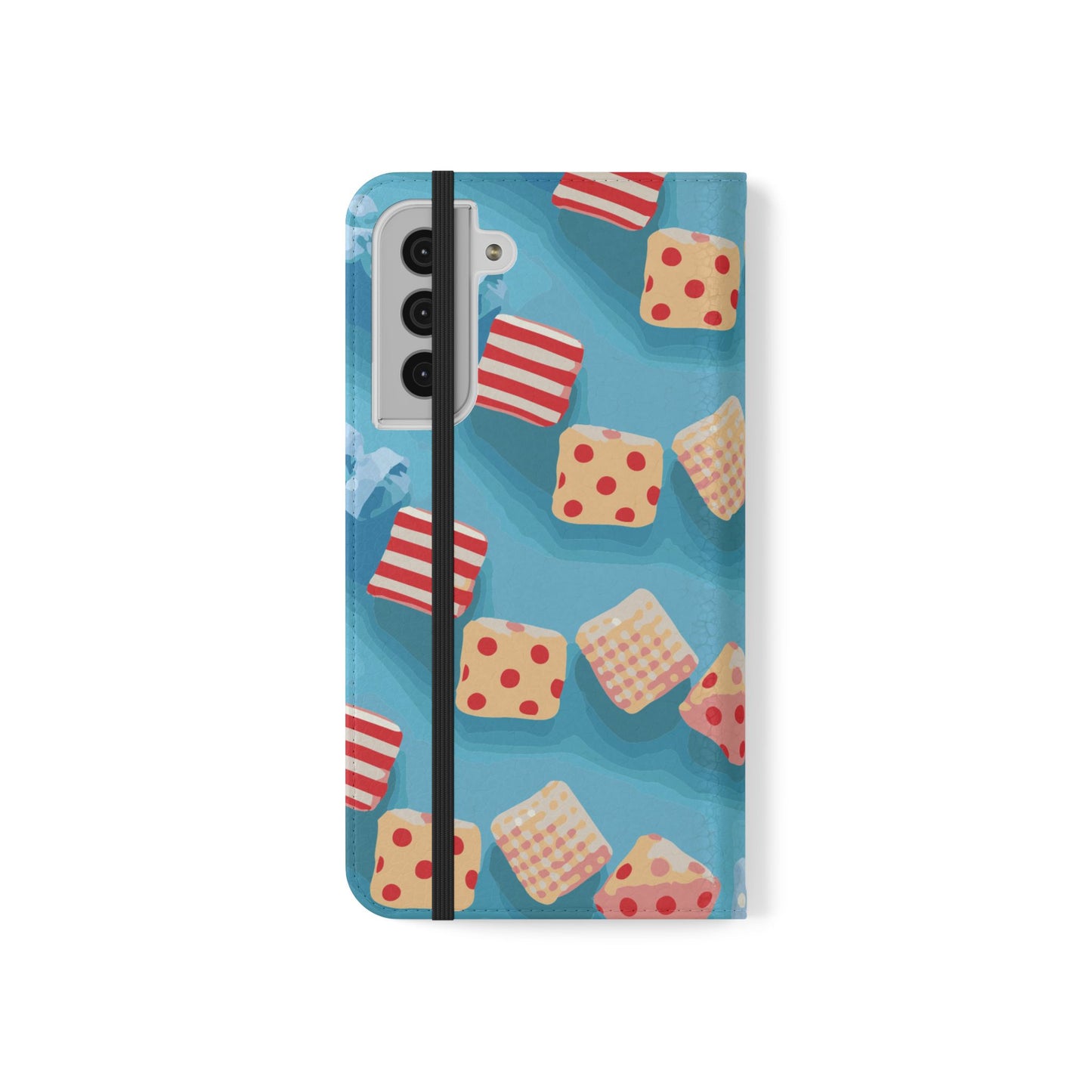 Fabric Candy Flip Phone Case — Candy Wallet Cover NOT EDIBLE CANDY