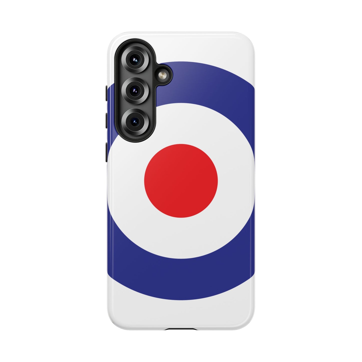 Retro Target Mod Roundel Tough Phone Case for Apple iPhone, Samsung Galaxy and Google Pixel.