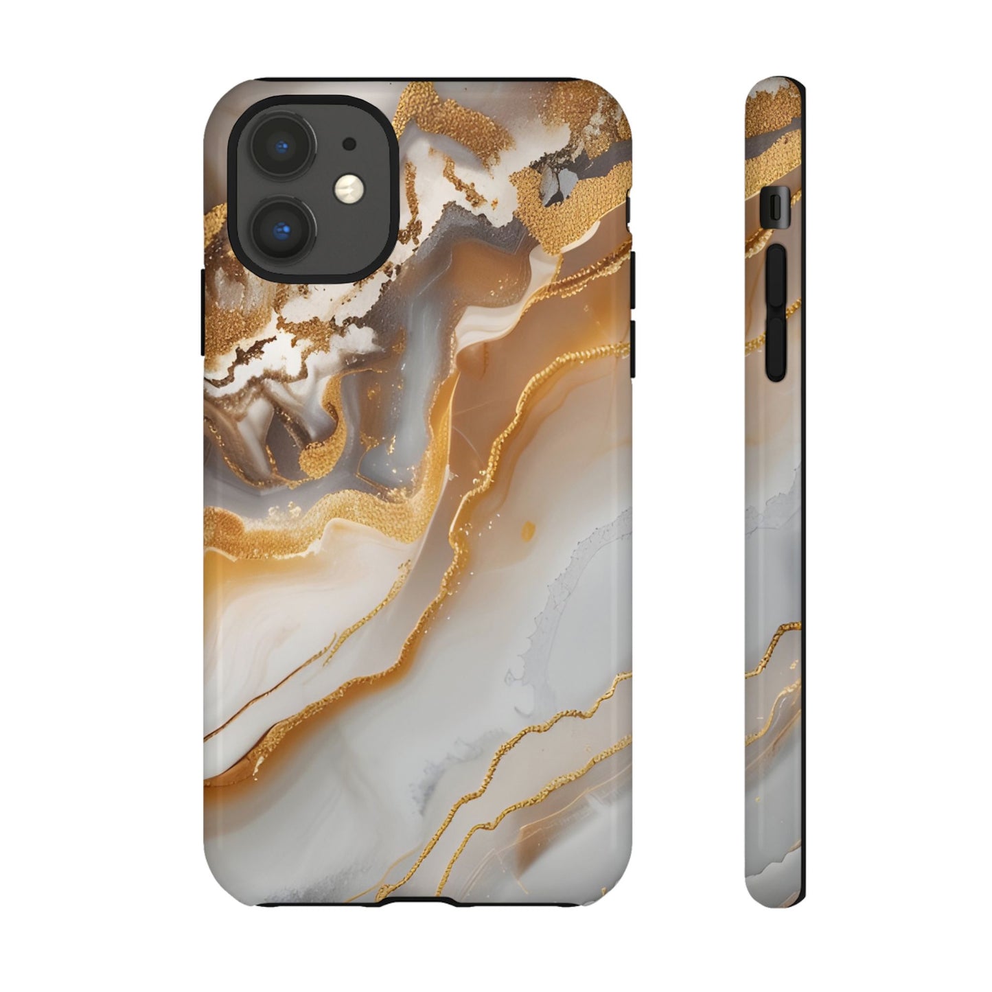 Gold Marble Tough Phone Case