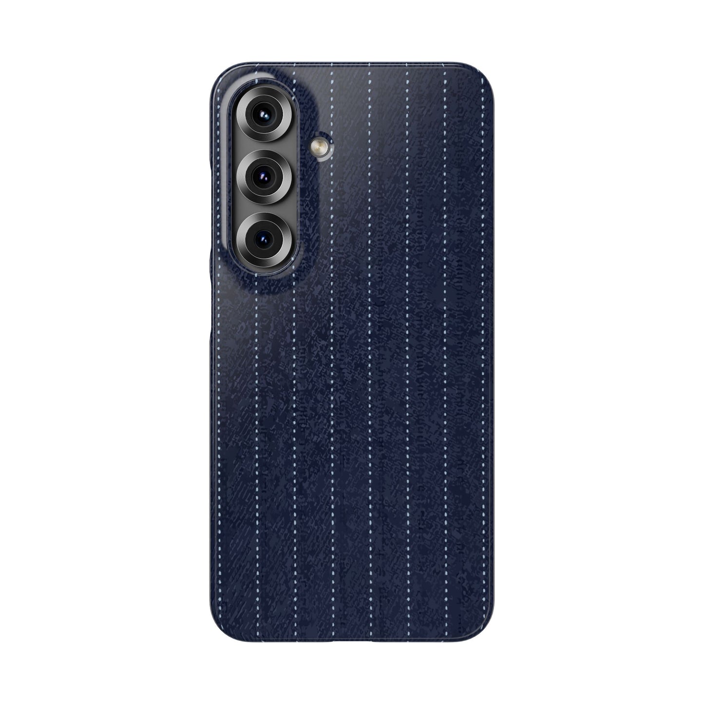 Pinstripe Snap Phone Case — Slim Protective iPhone Cover