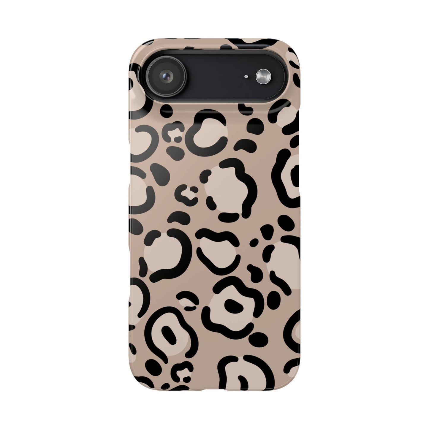 Leopard Print Slim Case — Phone Cover for Apple iPhone, Samsung Galaxy and Google Pixel.
