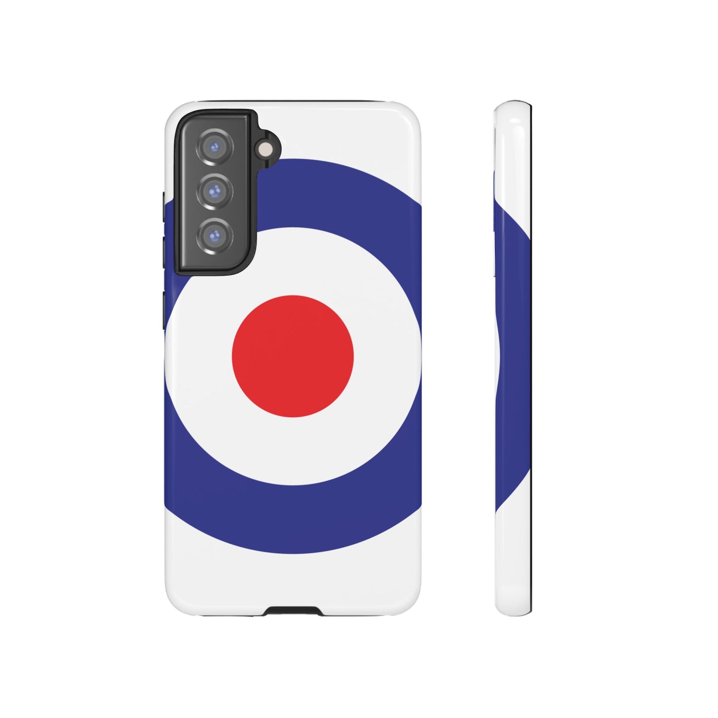 Retro Target Mod Roundel Tough Phone Case for Apple iPhone, Samsung Galaxy and Google Pixel.