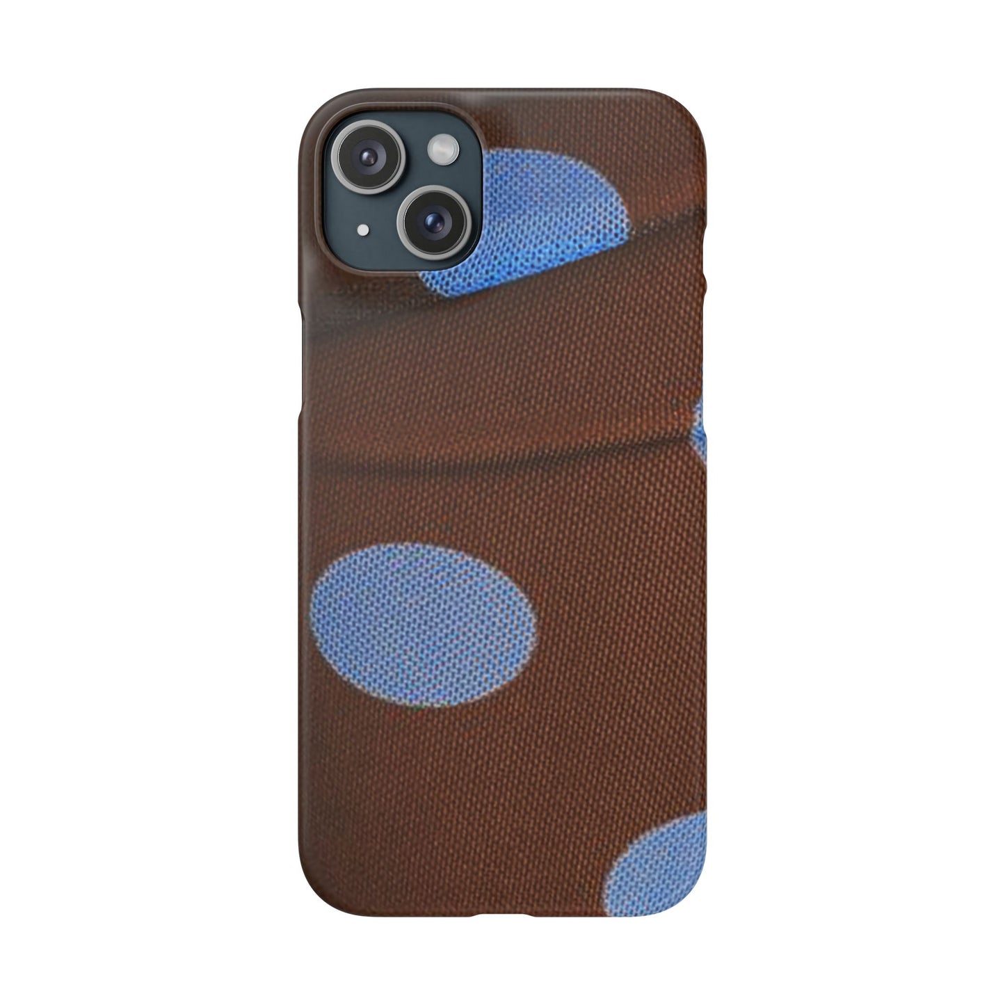 Polka Dot Snap Phone Case for Apple iPhone, Samsung Galaxy and Google Pixel.