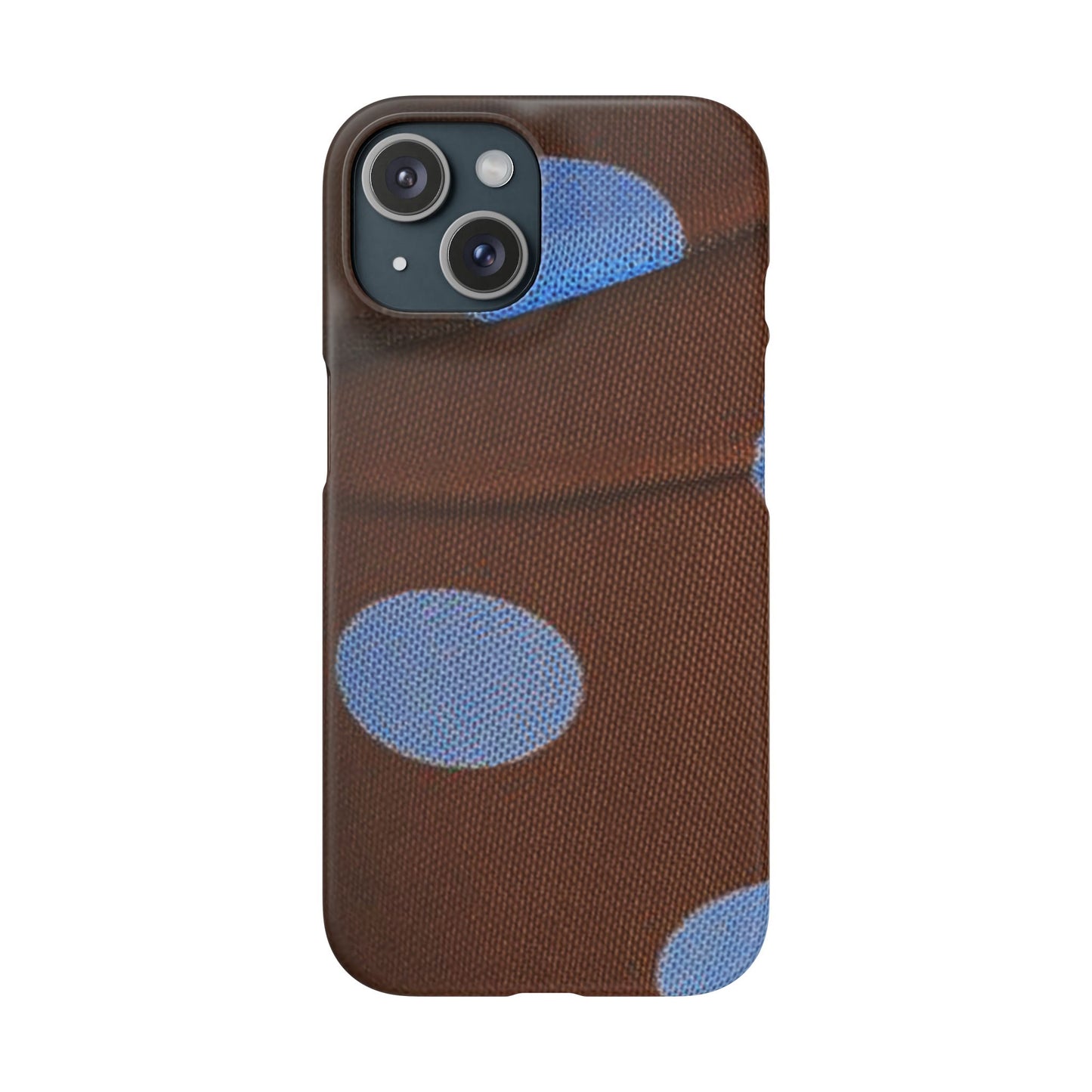 Polka Dot Snap Phone Case for Apple iPhone, Samsung Galaxy and Google Pixel.