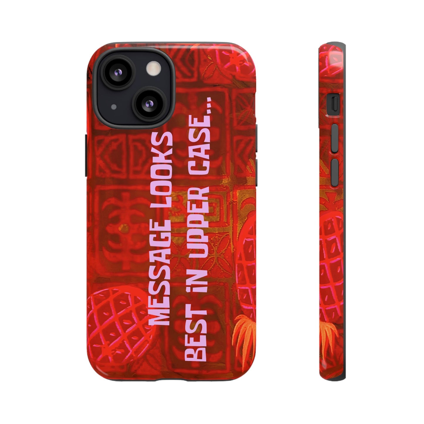 Personalised Tough Case for Apple iPhone, Samsung Galaxy and Google Pixel.