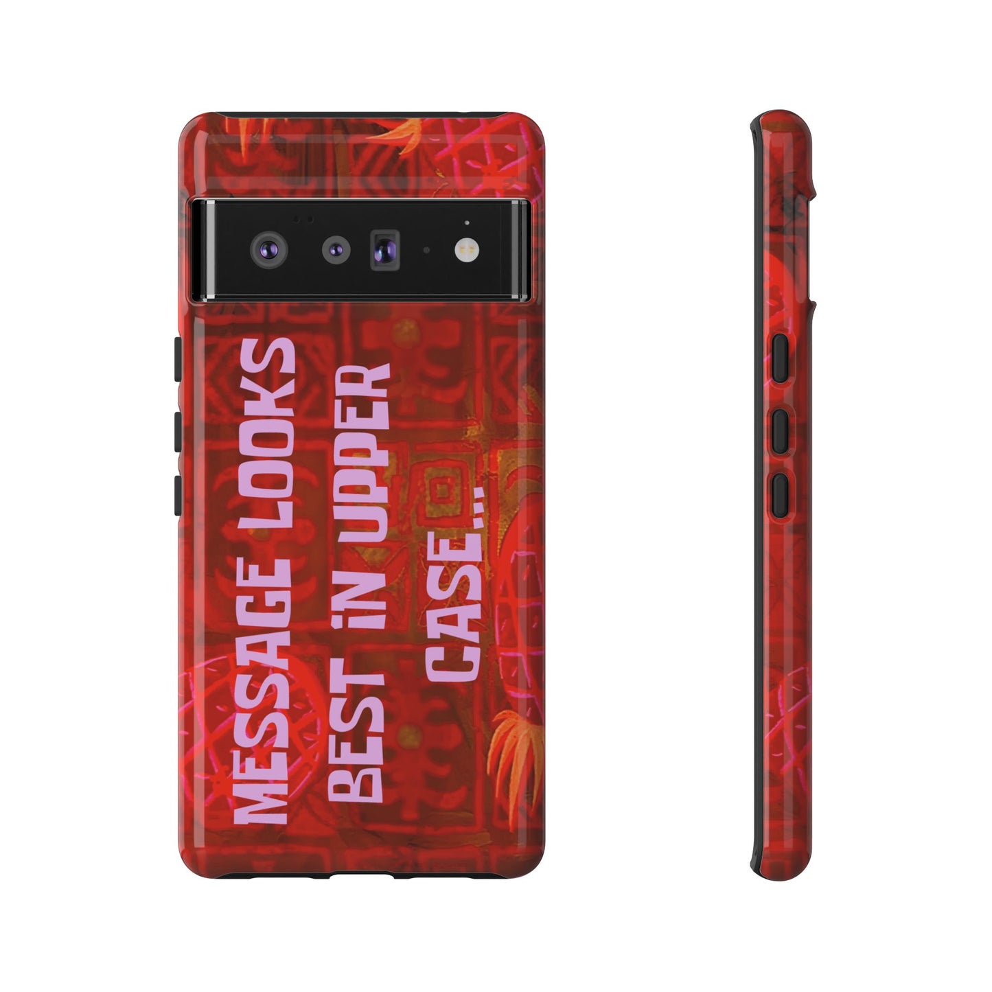 Personalised Tough Case for Apple iPhone, Samsung Galaxy and Google Pixel.