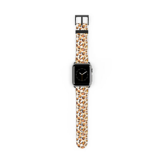 Leopard Print Watch Band — Stylish Animal Print Apple Watch Strap