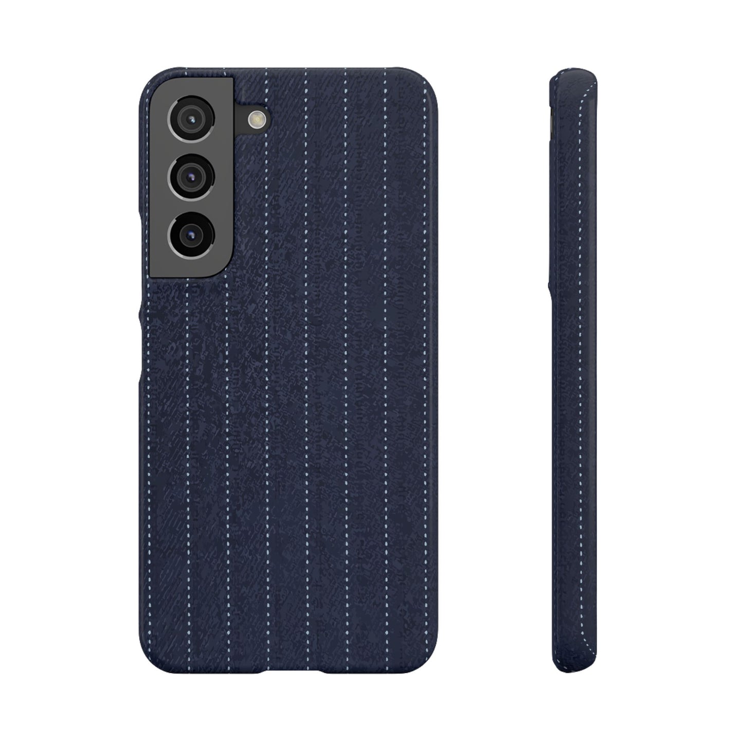 Pinstripe Snap Phone Case — Slim Protective iPhone Cover