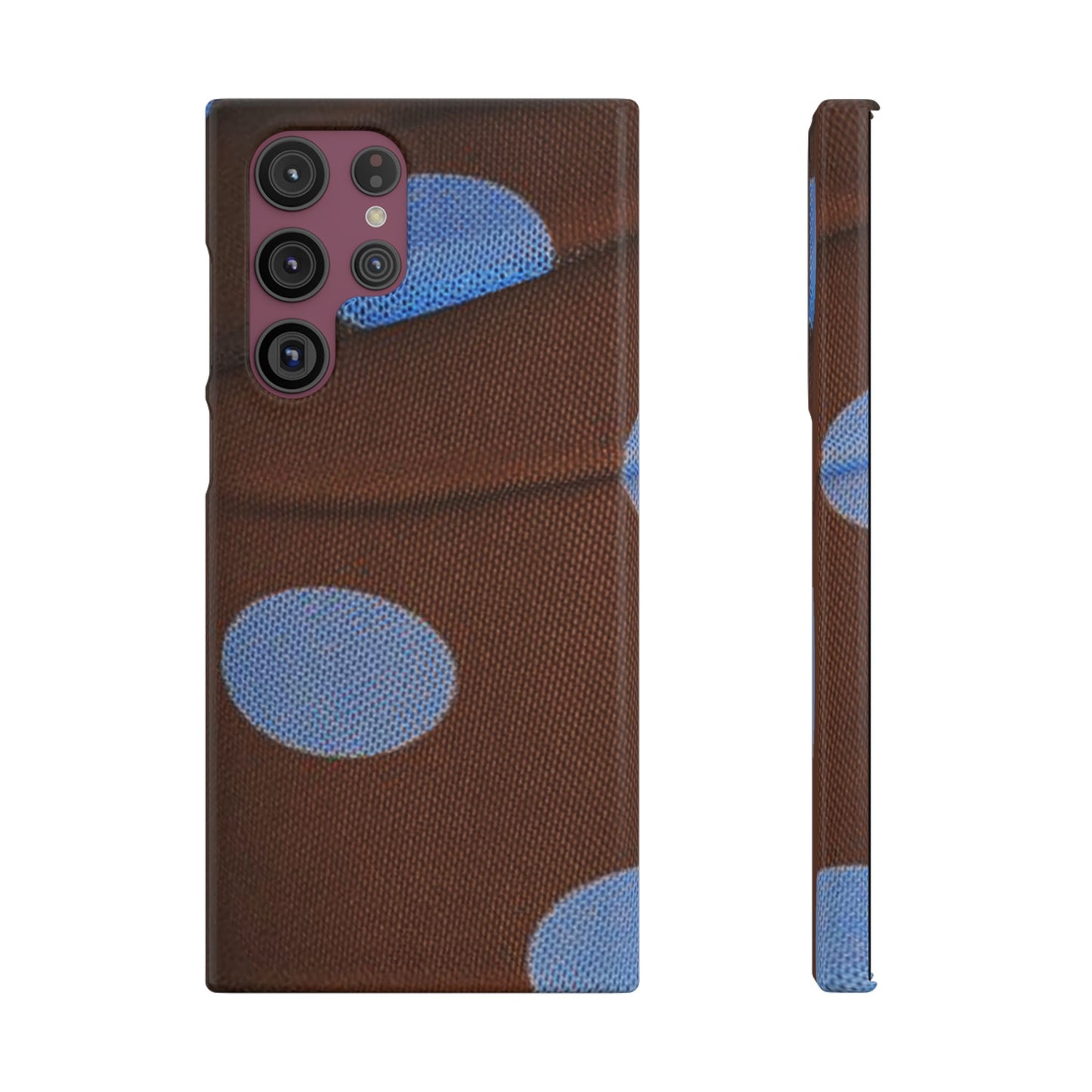 Polka Dot Snap Phone Case for Apple iPhone, Samsung Galaxy and Google Pixel.