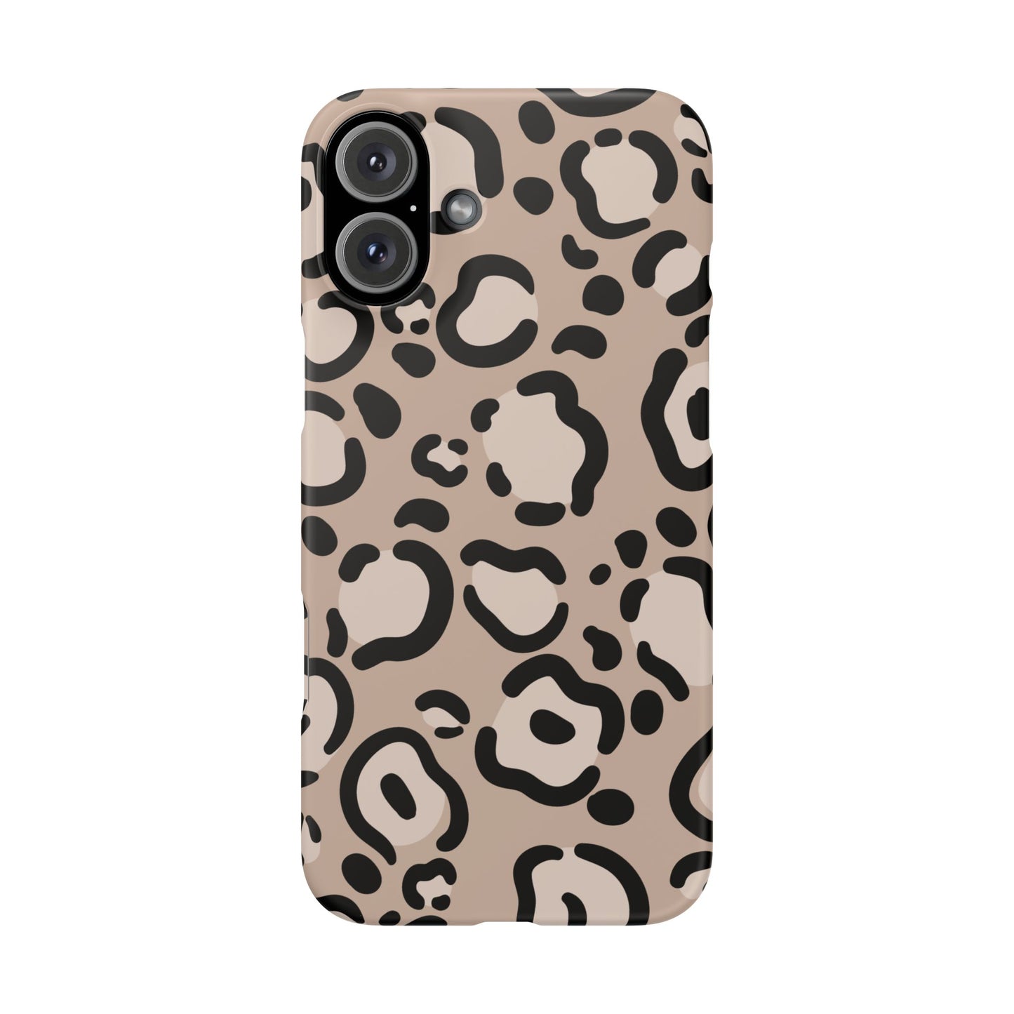 Leopard Print Slim Case — Phone Cover for Apple iPhone, Samsung Galaxy and Google Pixel.