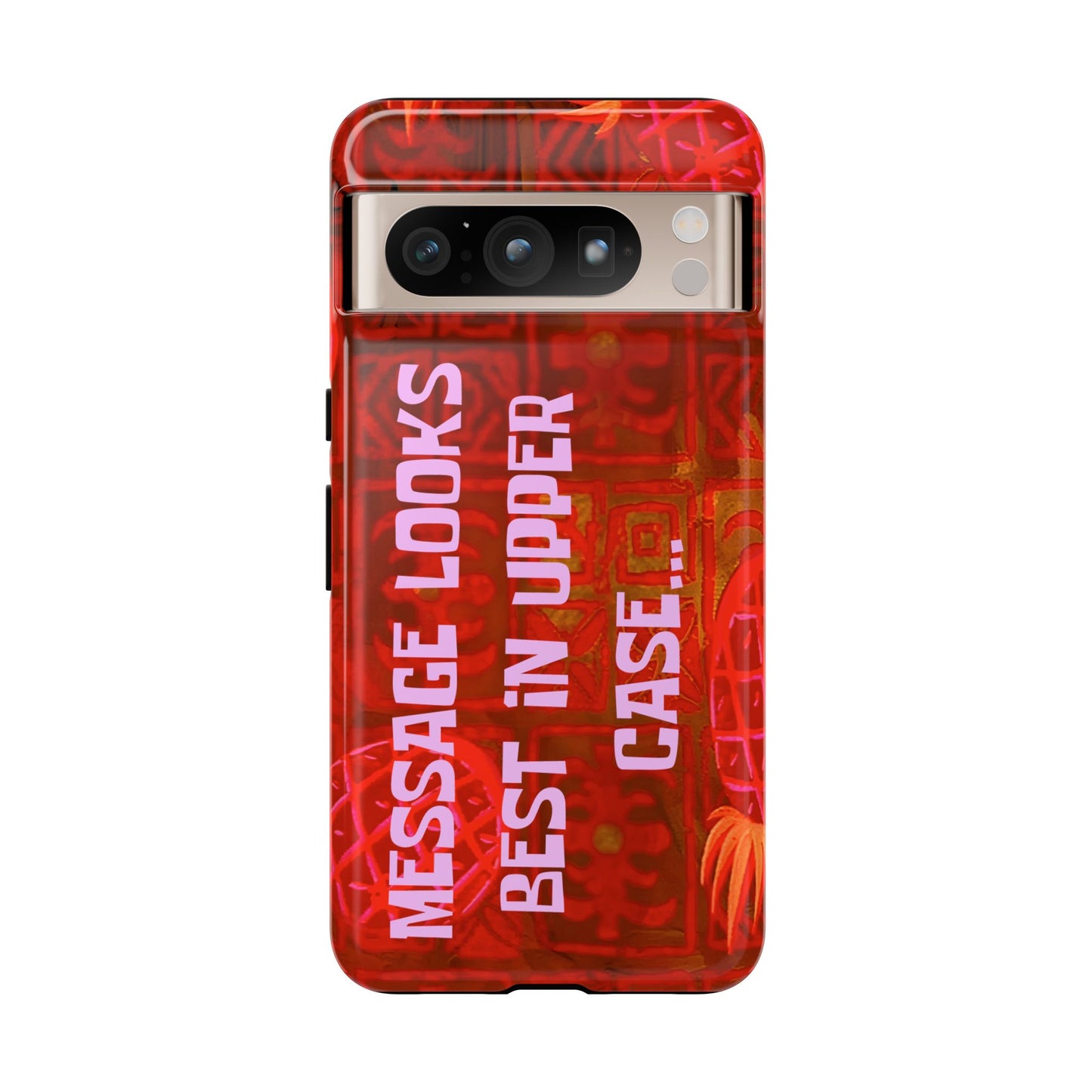 Personalised Tough Case for Apple iPhone, Samsung Galaxy and Google Pixel.