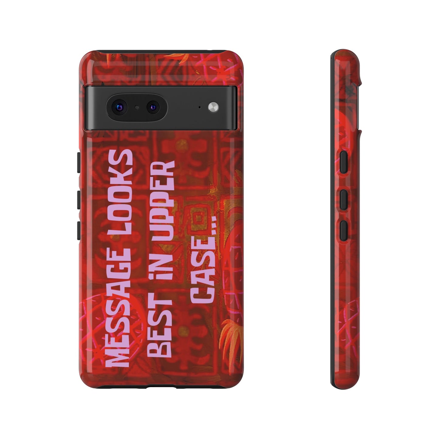 Personalised Tough Case for Apple iPhone, Samsung Galaxy and Google Pixel.