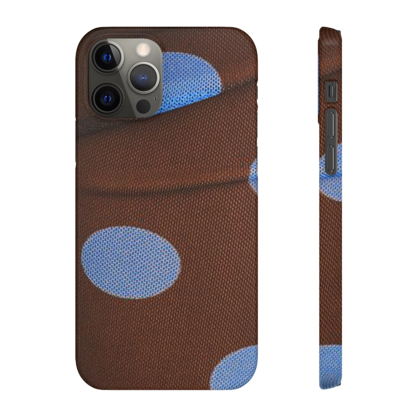 Polka Dot Snap Phone Case for Apple iPhone, Samsung Galaxy and Google Pixel.