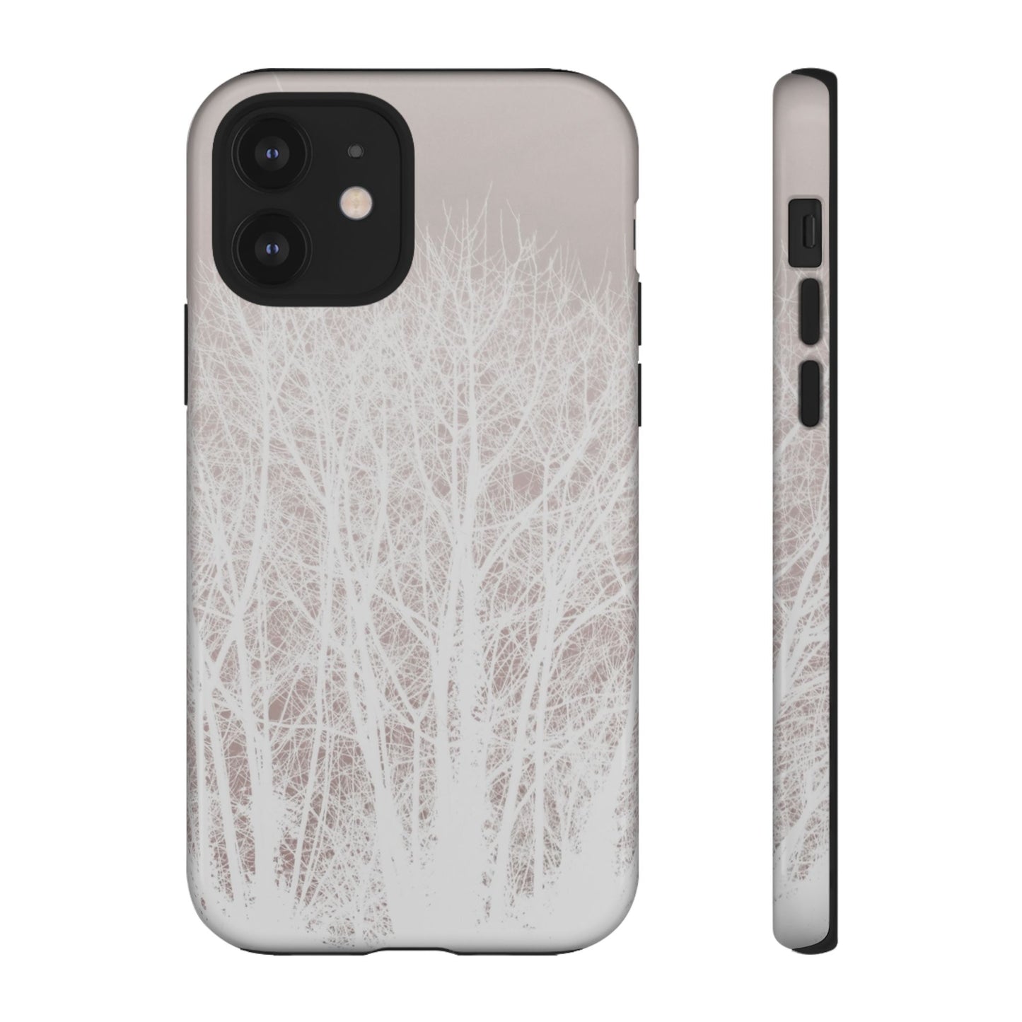 Copy of Night Forest Phone Case — Dark Tree Silhouette Protective Tough Case