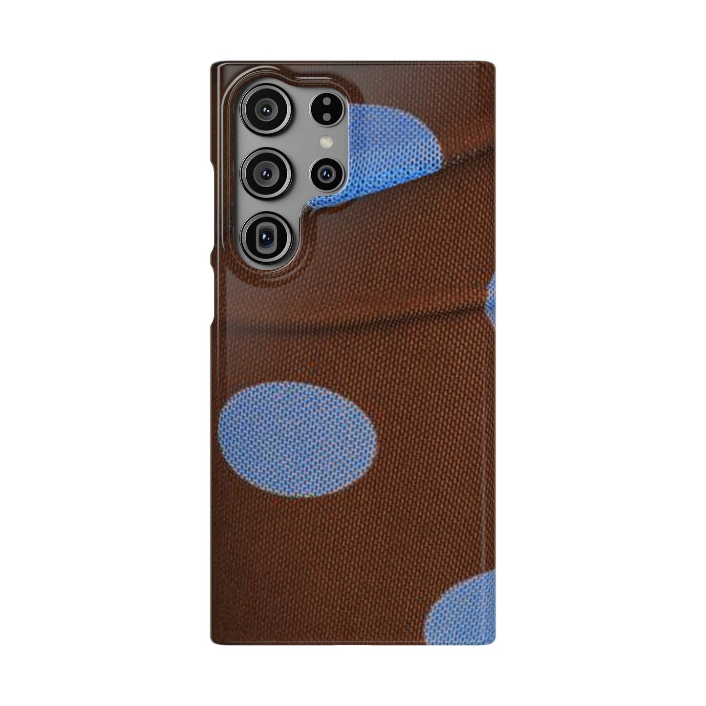 Polka Dot Snap Phone Case for Apple iPhone, Samsung Galaxy and Google Pixel.