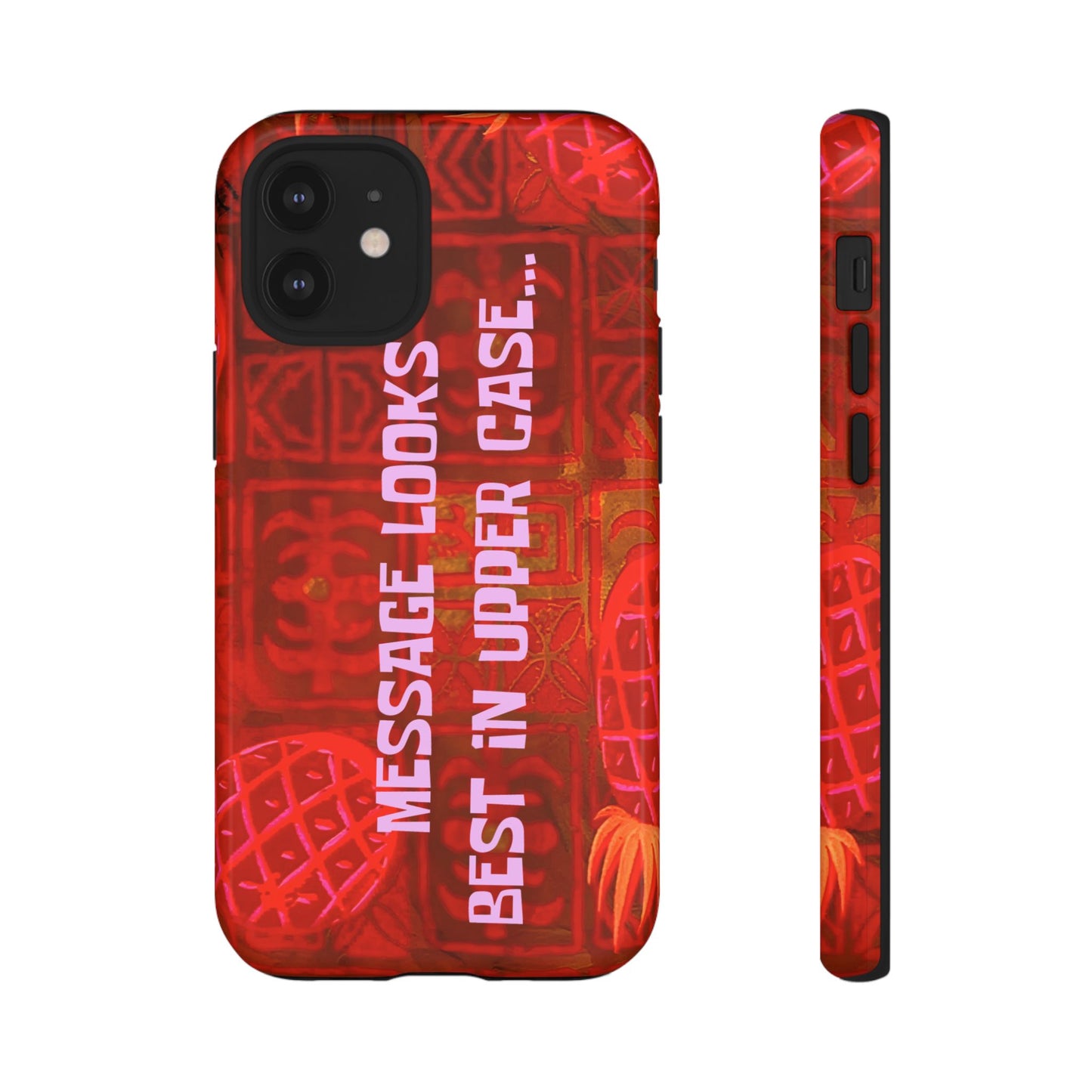 Personalised Tough Case for Apple iPhone, Samsung Galaxy and Google Pixel.