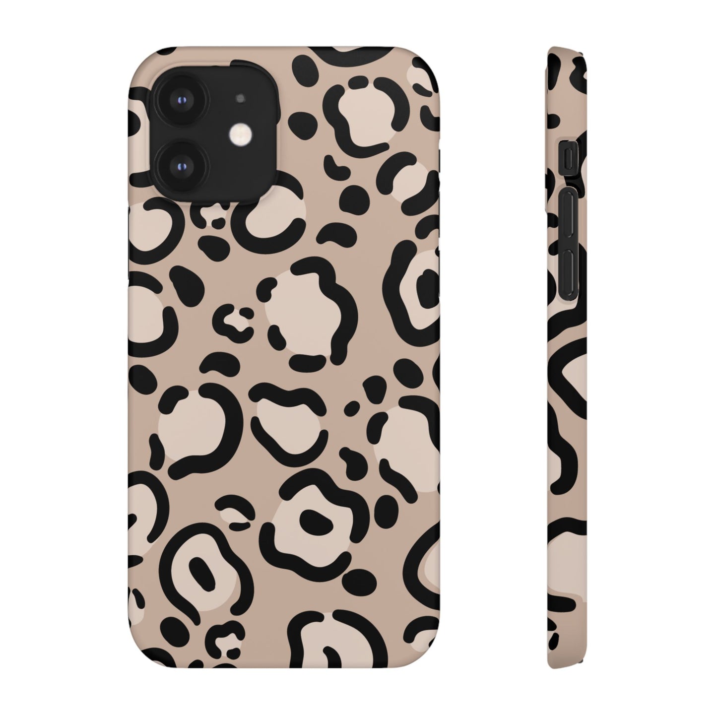 Leopard Print Slim Case — Phone Cover for Apple iPhone, Samsung Galaxy and Google Pixel.
