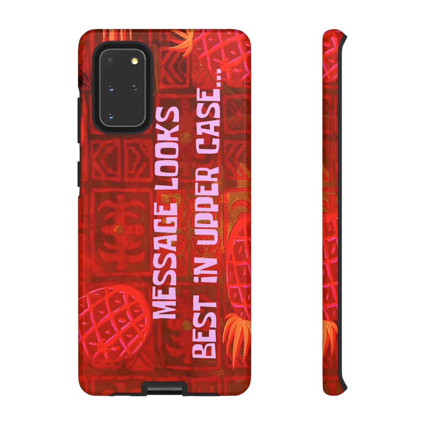 Personalised Tough Case for Apple iPhone, Samsung Galaxy and Google Pixel.