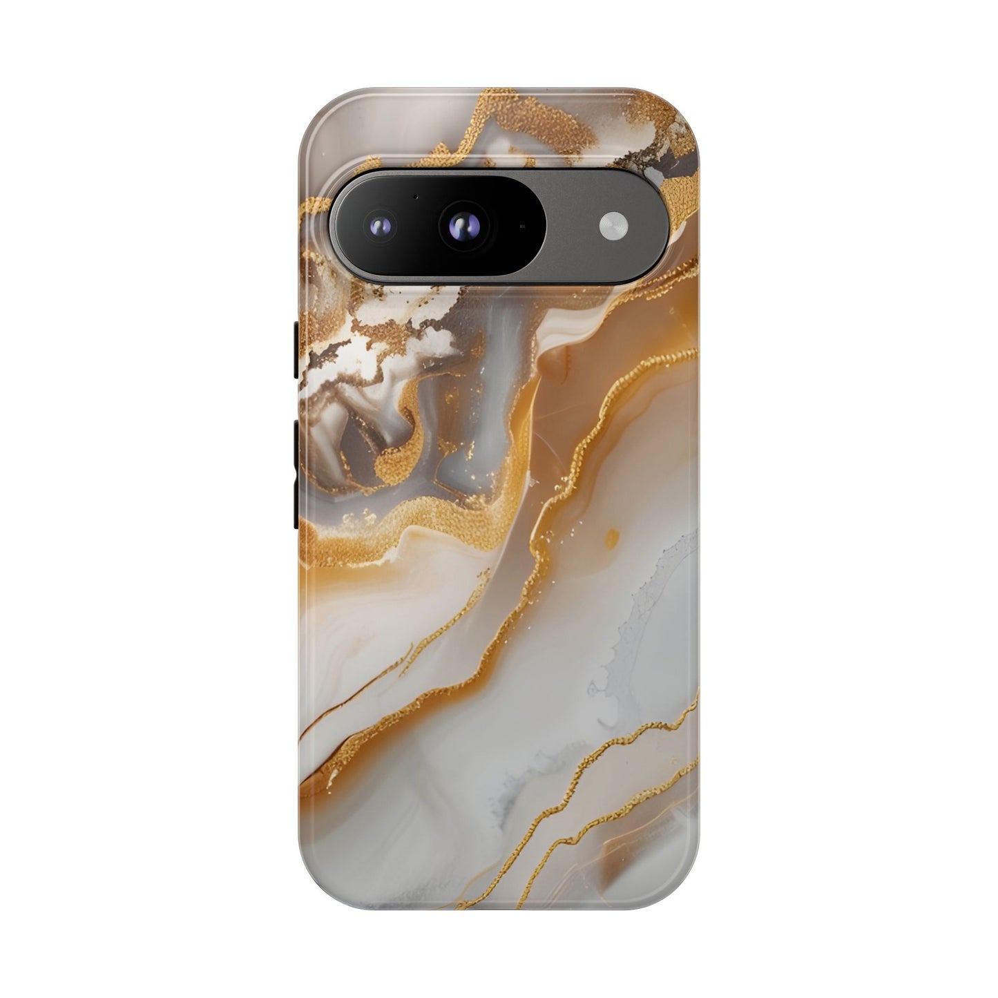 Gold Marble Tough Phone Case
