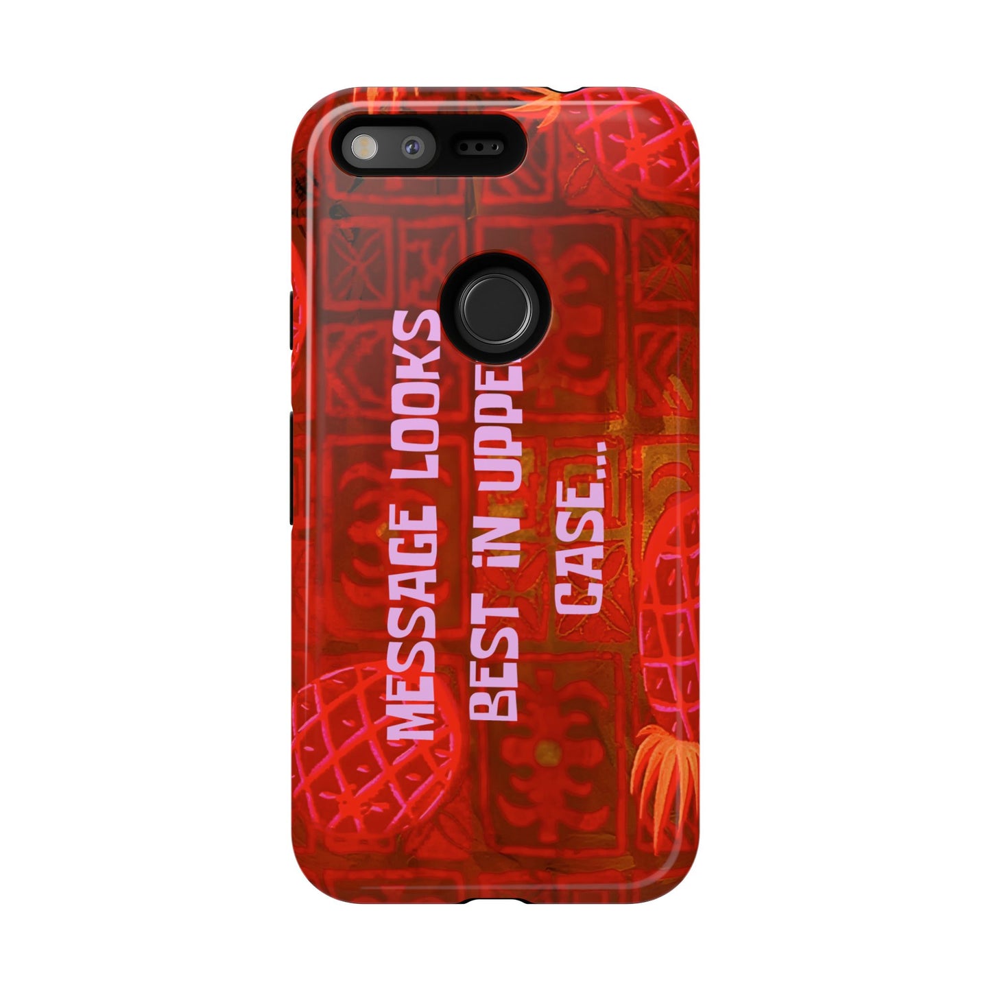 Personalised Tough Case for Apple iPhone, Samsung Galaxy and Google Pixel.