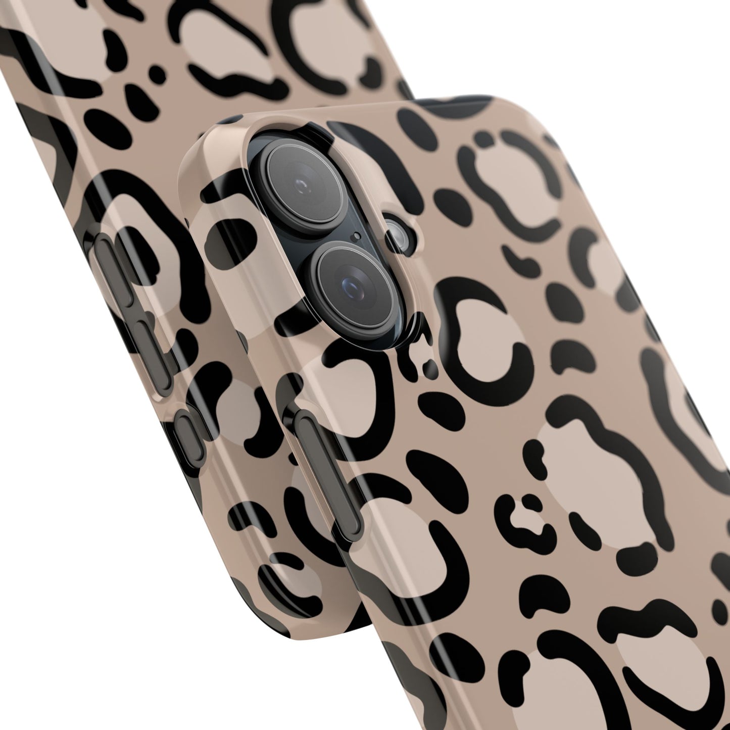 Leopard Print Slim Case — Phone Cover for Apple iPhone, Samsung Galaxy and Google Pixel.