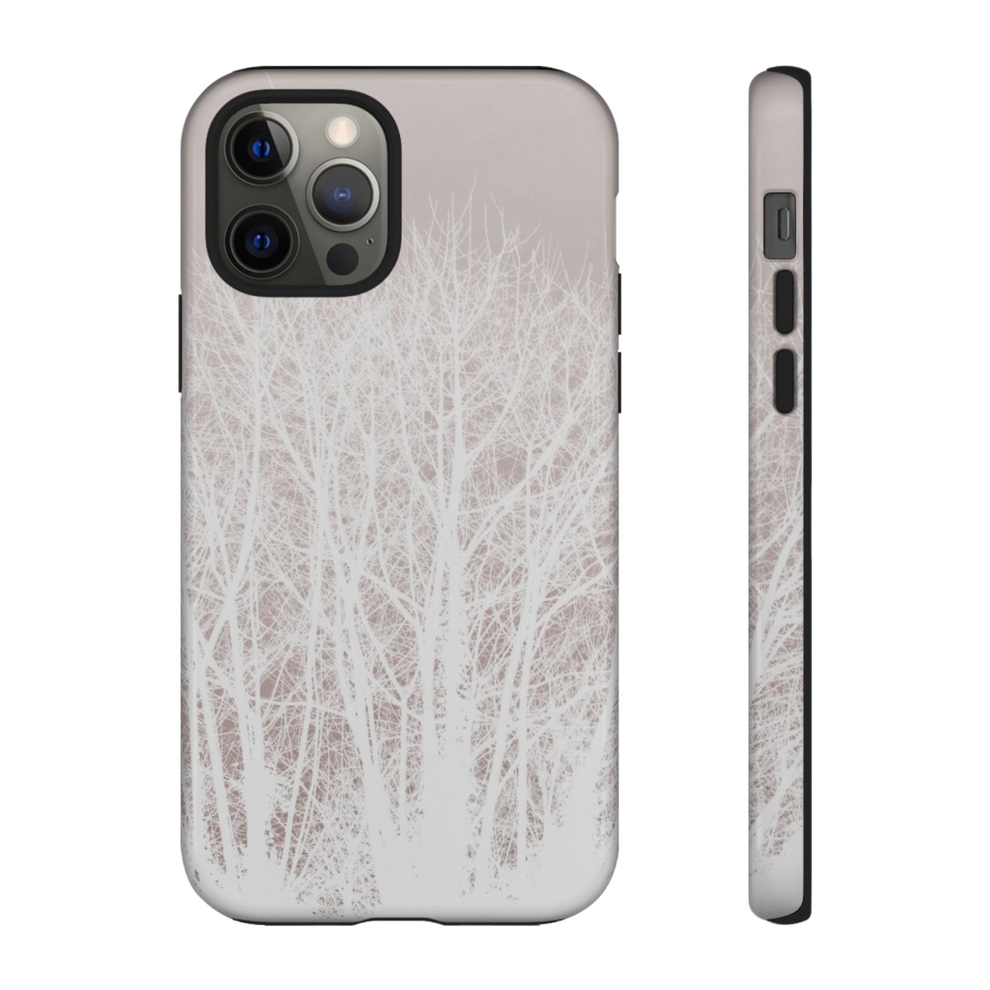 Copy of Night Forest Phone Case — Dark Tree Silhouette Protective Tough Case