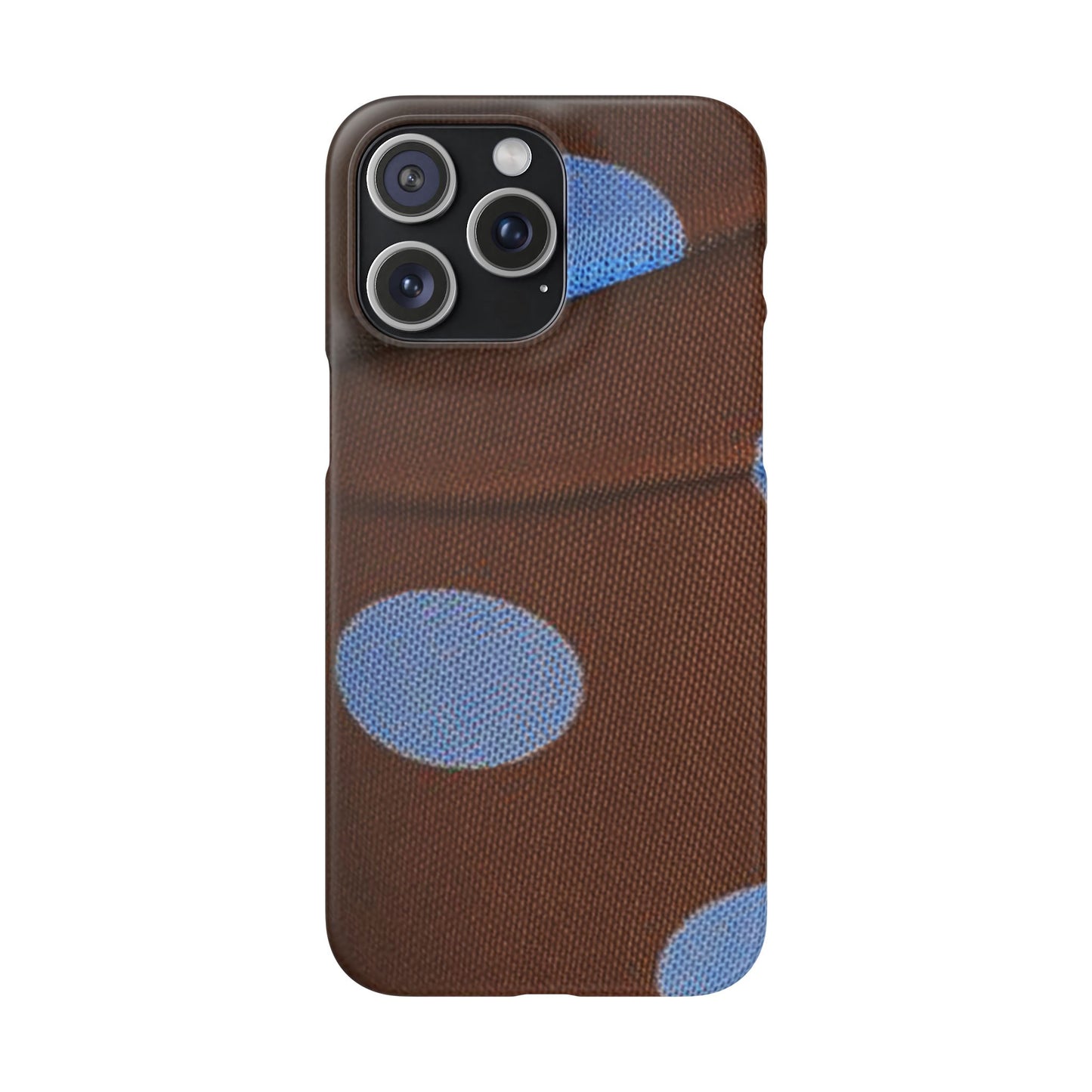 Polka Dot Snap Phone Case for Apple iPhone, Samsung Galaxy and Google Pixel.