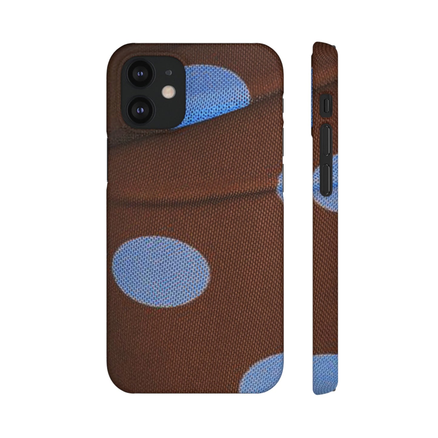Polka Dot Snap Phone Case for Apple iPhone, Samsung Galaxy and Google Pixel.
