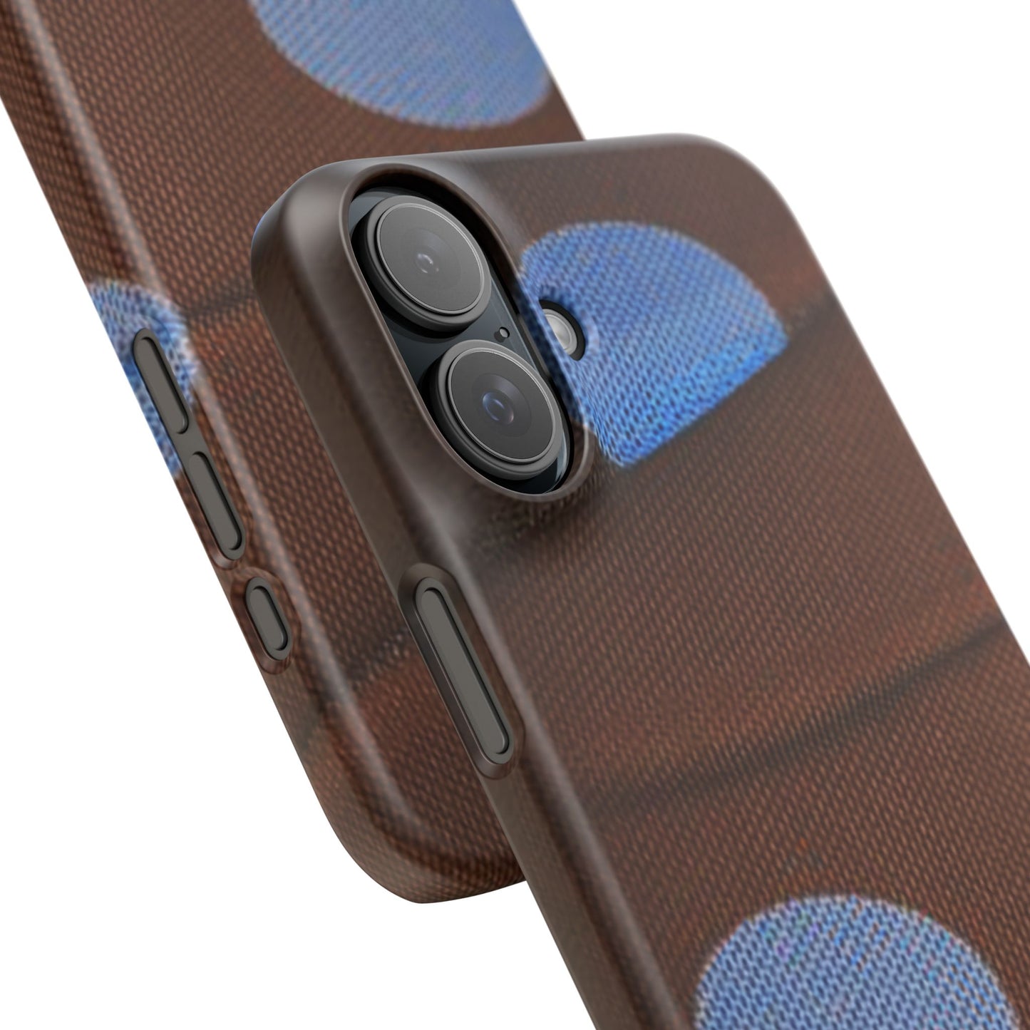 Polka Dot Snap Phone Case for Apple iPhone, Samsung Galaxy and Google Pixel.