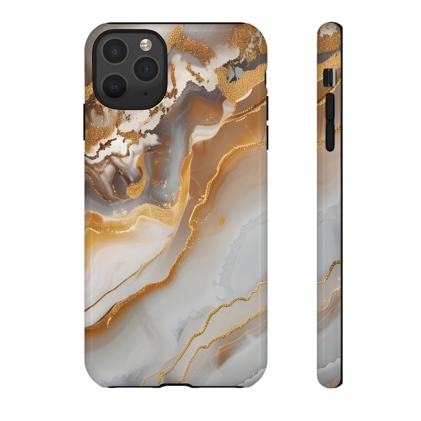 Gold Marble Tough Phone Case