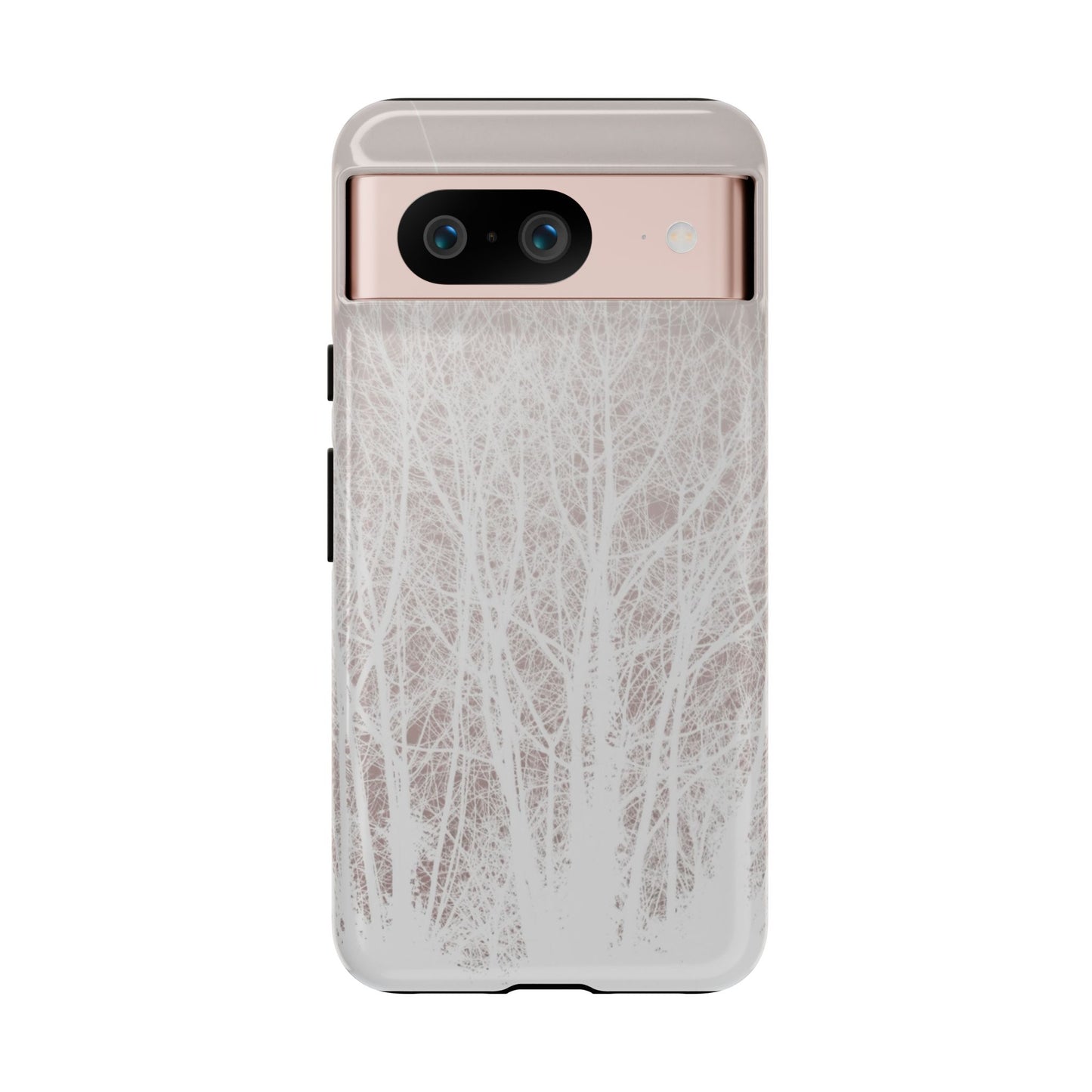 Copy of Night Forest Phone Case — Dark Tree Silhouette Protective Tough Case