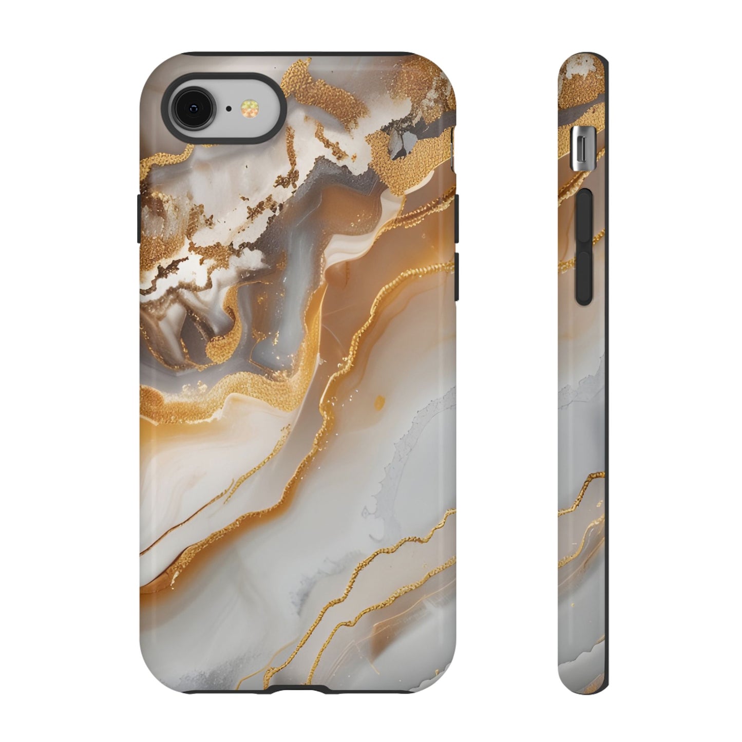 Gold Marble Tough Phone Case
