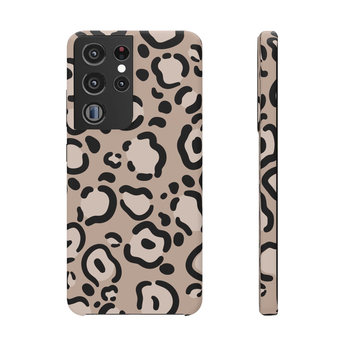Leopard Print Slim Case — Phone Cover for Apple iPhone, Samsung Galaxy and Google Pixel.