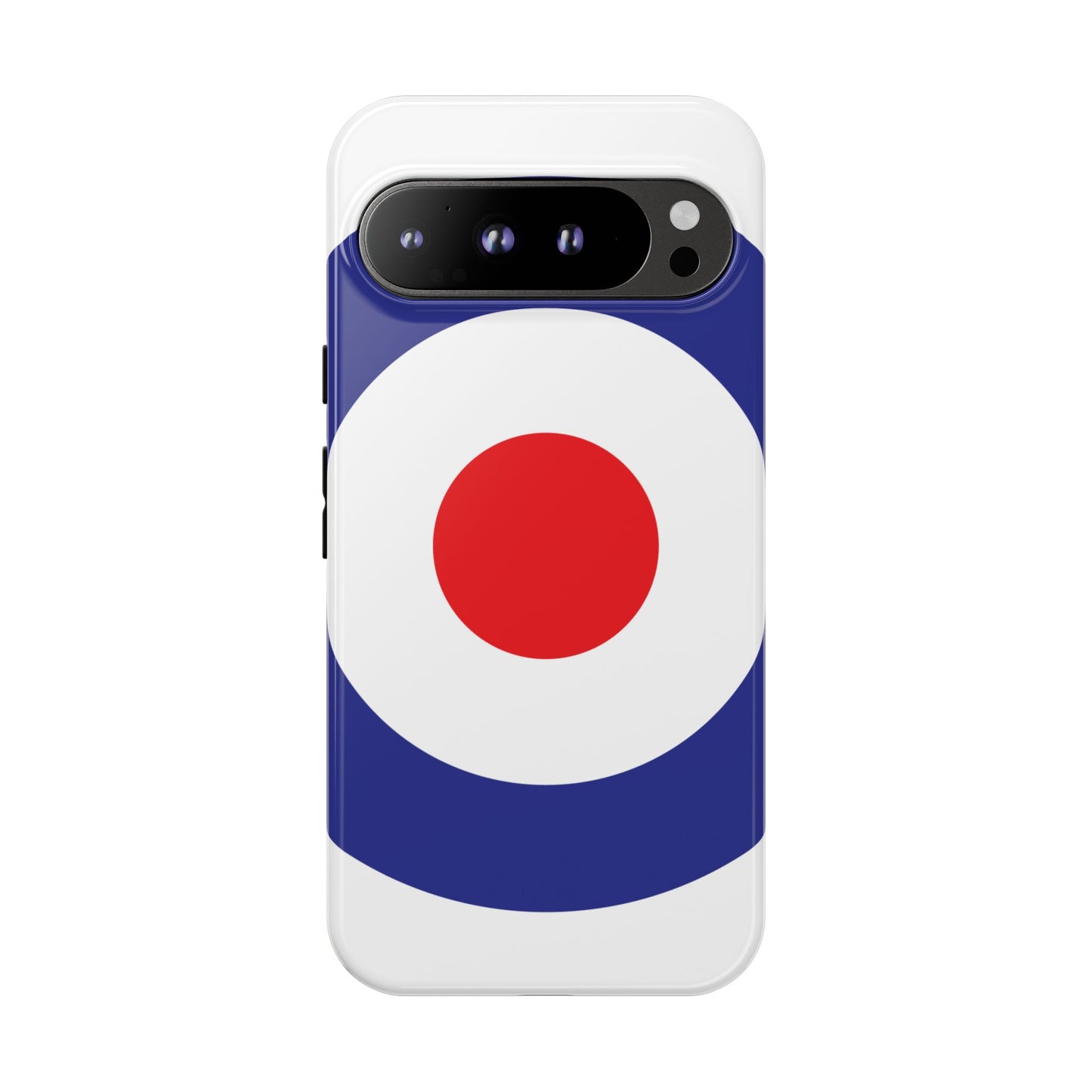 Retro Target Mod Roundel Tough Phone Case for Apple iPhone, Samsung Galaxy and Google Pixel.