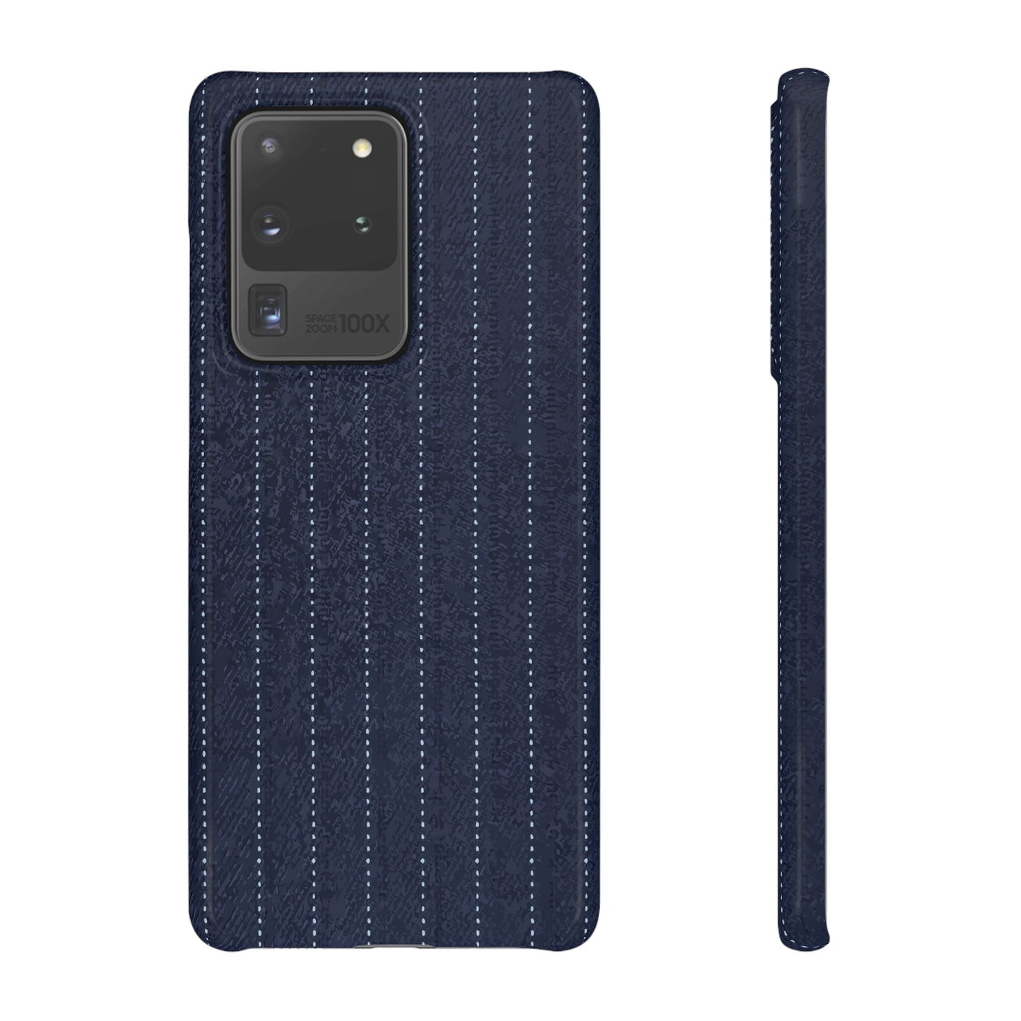 Pinstripe Snap Phone Case — Slim Protective iPhone Cover