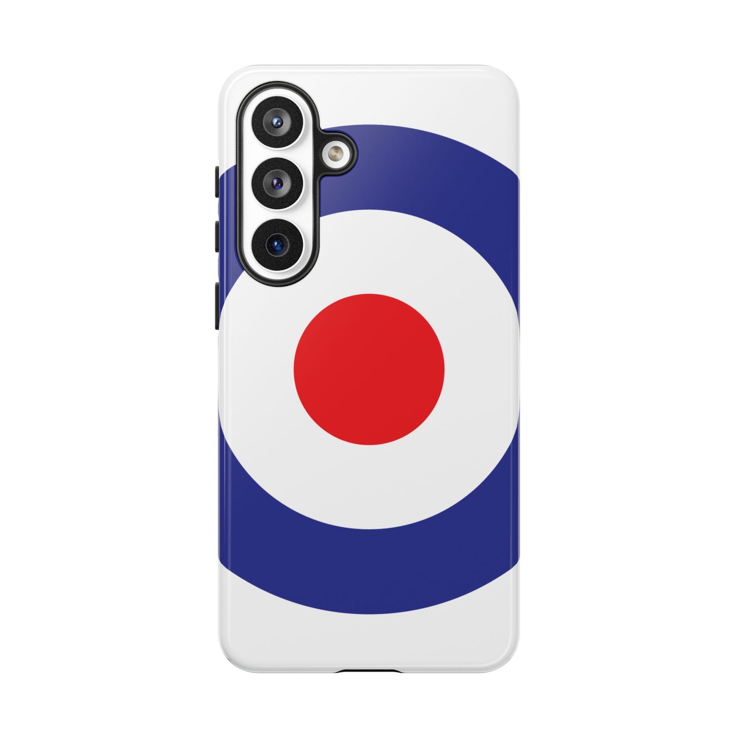 Retro Target Mod Roundel Tough Phone Case for Apple iPhone, Samsung Galaxy and Google Pixel.