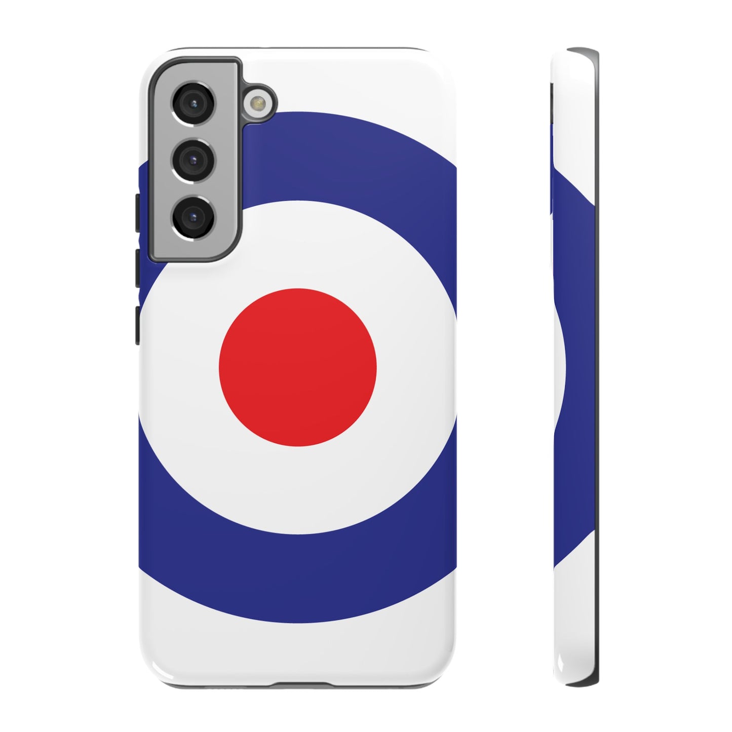 Retro Target Mod Roundel Tough Phone Case for Apple iPhone, Samsung Galaxy and Google Pixel.
