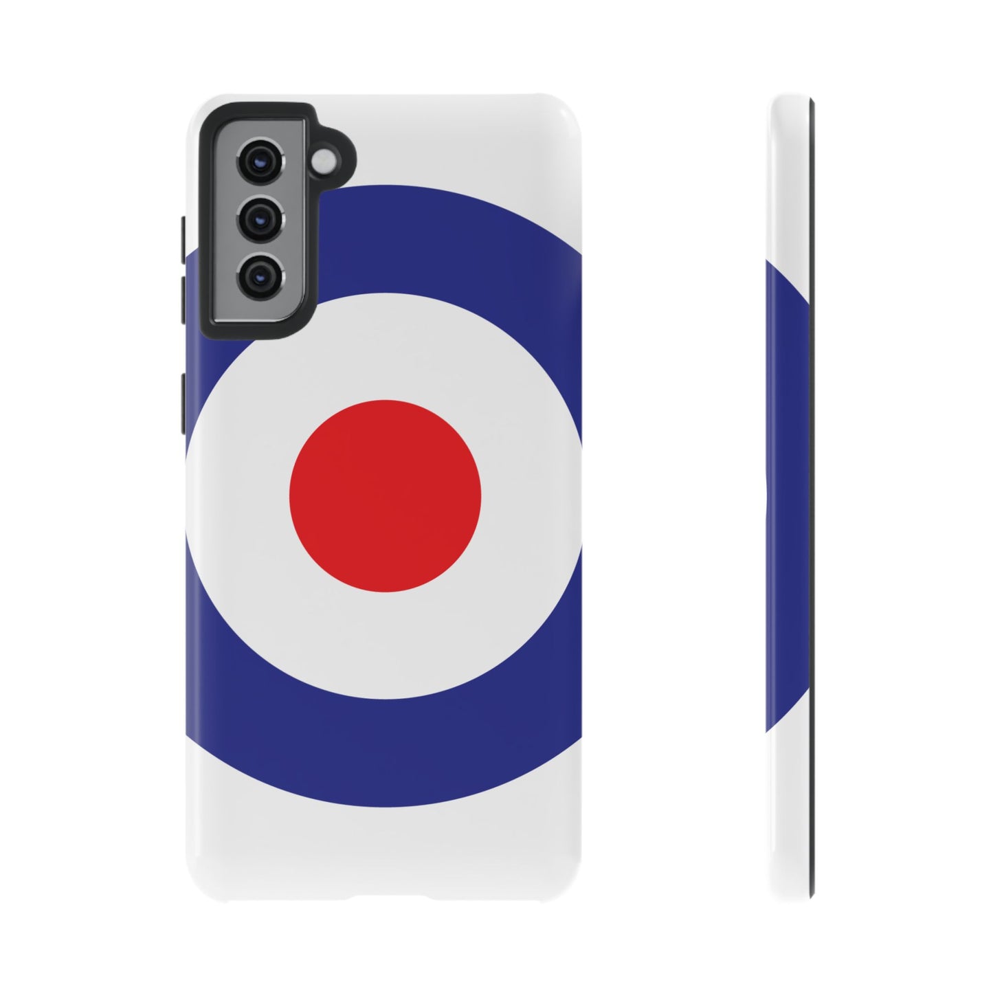 Retro Target Mod Roundel Tough Phone Case for Apple iPhone, Samsung Galaxy and Google Pixel.